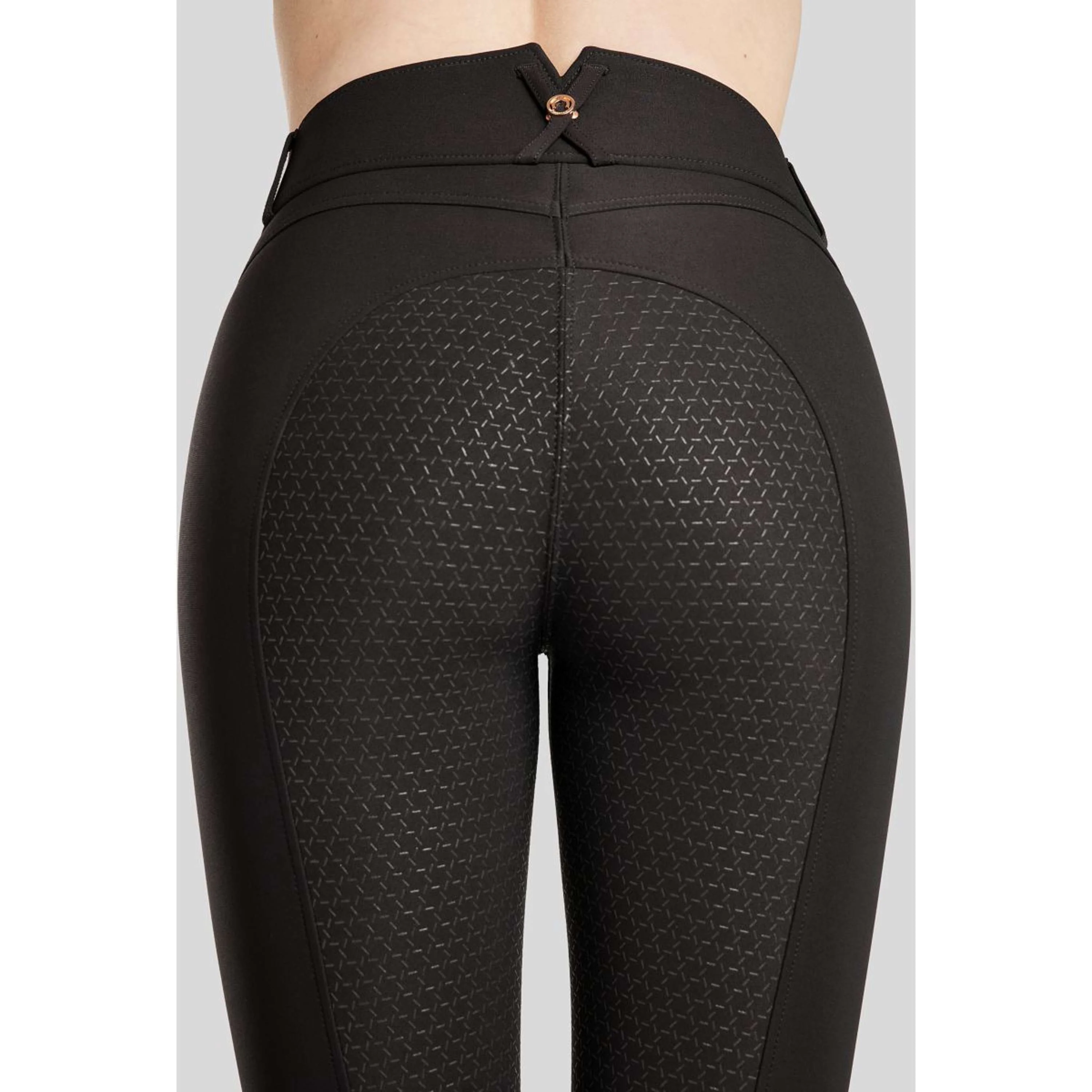 Montar Calzoni Molly Rosegold Highwaist FullGrip Nero - Image 9