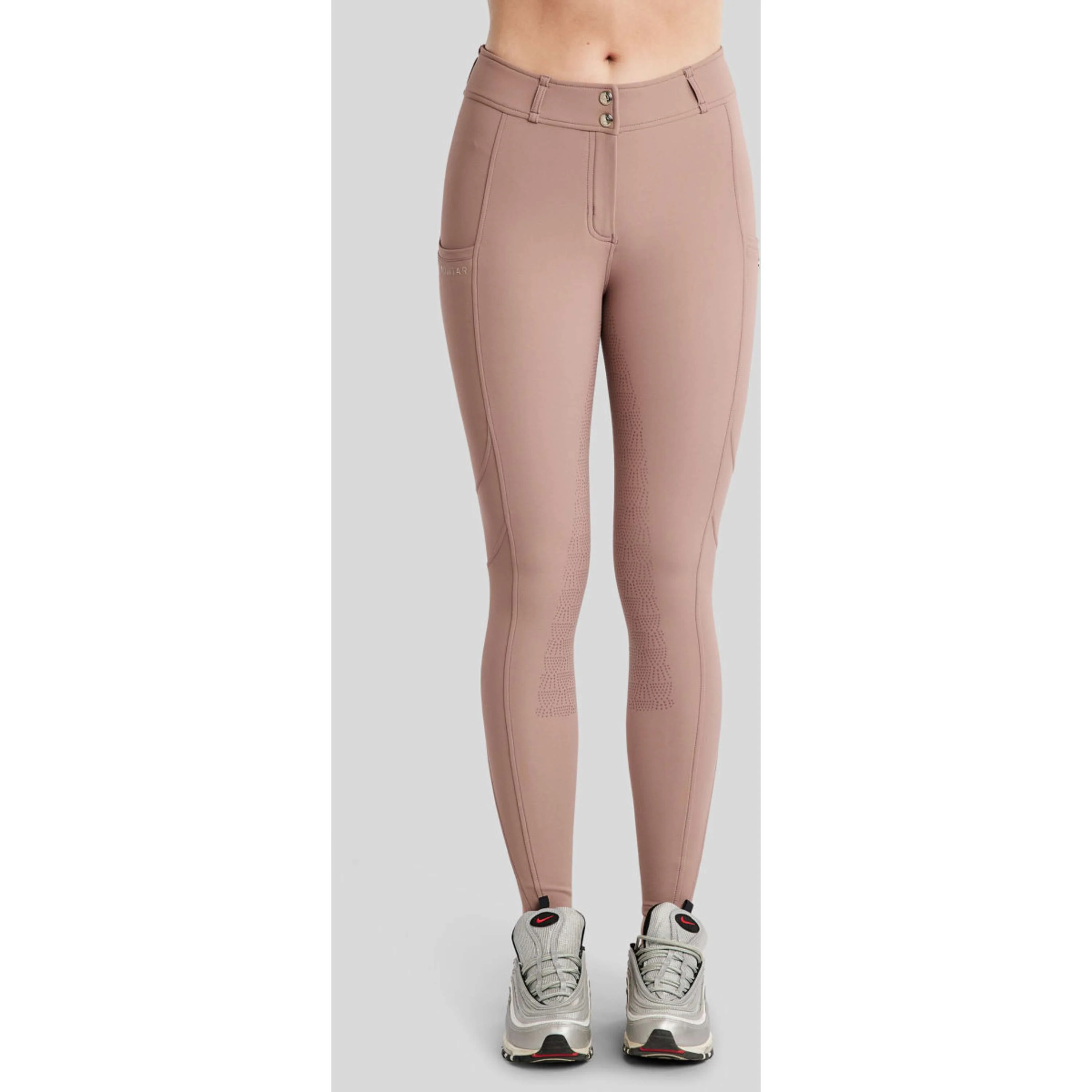 Montar Pantaloni da Equitazione MoPhilipa Full Grip Blush