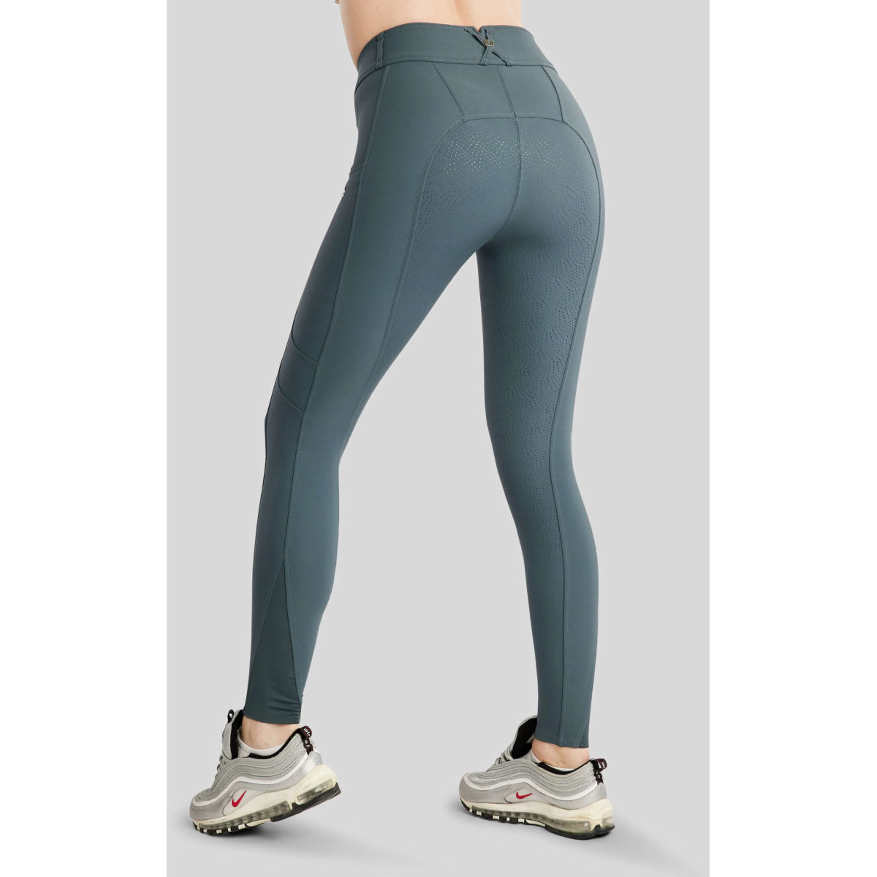 Montar Pantaloni da Equitazione MoPhilipa Full Grip Dark Slate - Image 2