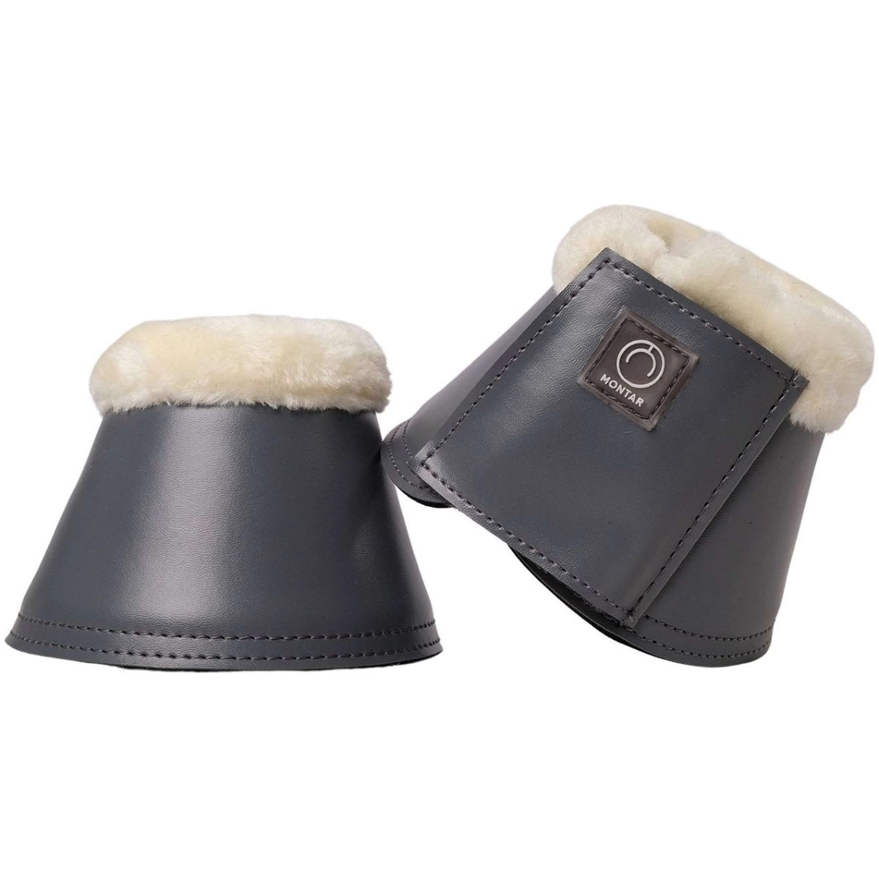 Montar Stivaletti a Campana PU Leather Grigio