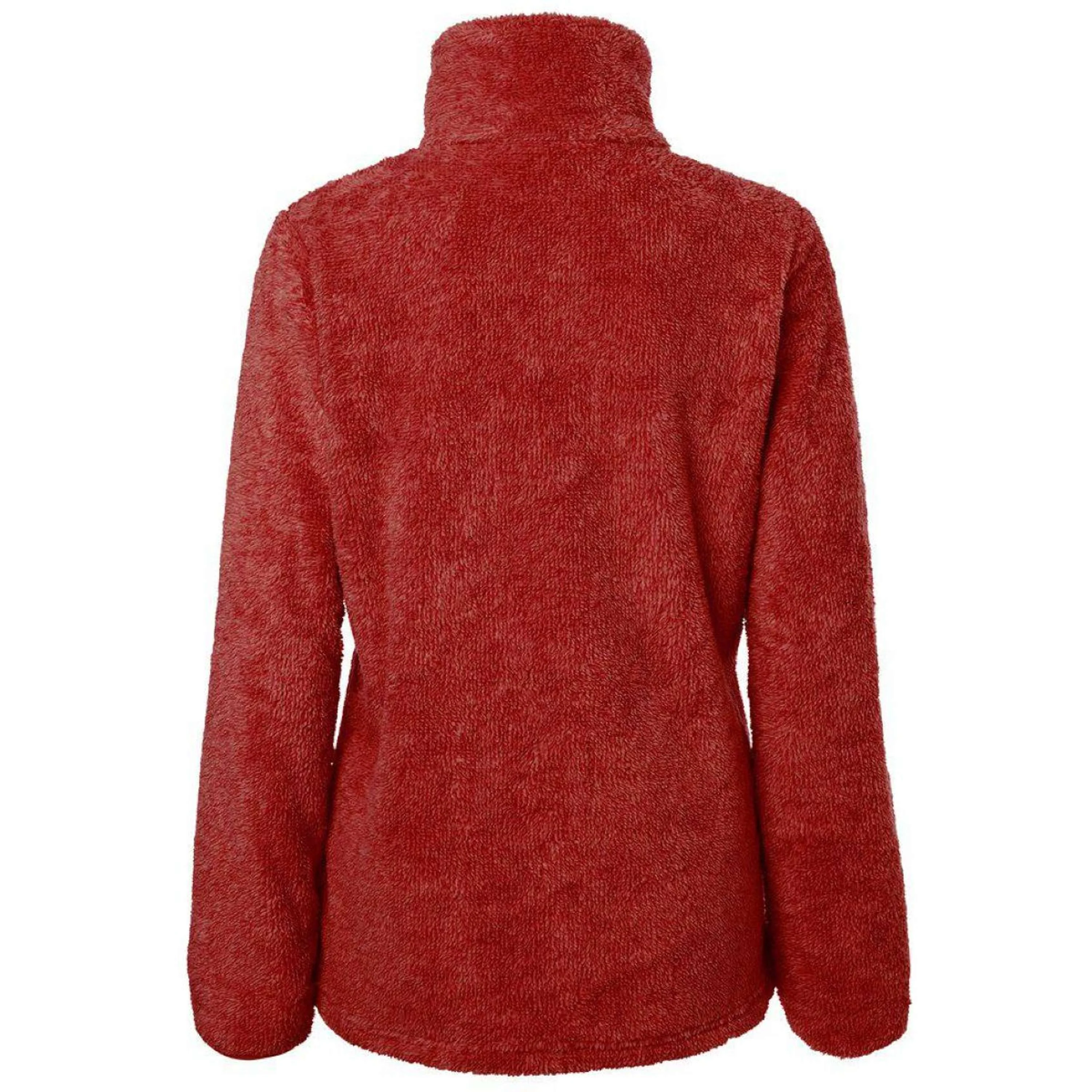 Mountain Horse Felpa con cappuccio e zip Fuzzy Fleece Rosso - Image 2