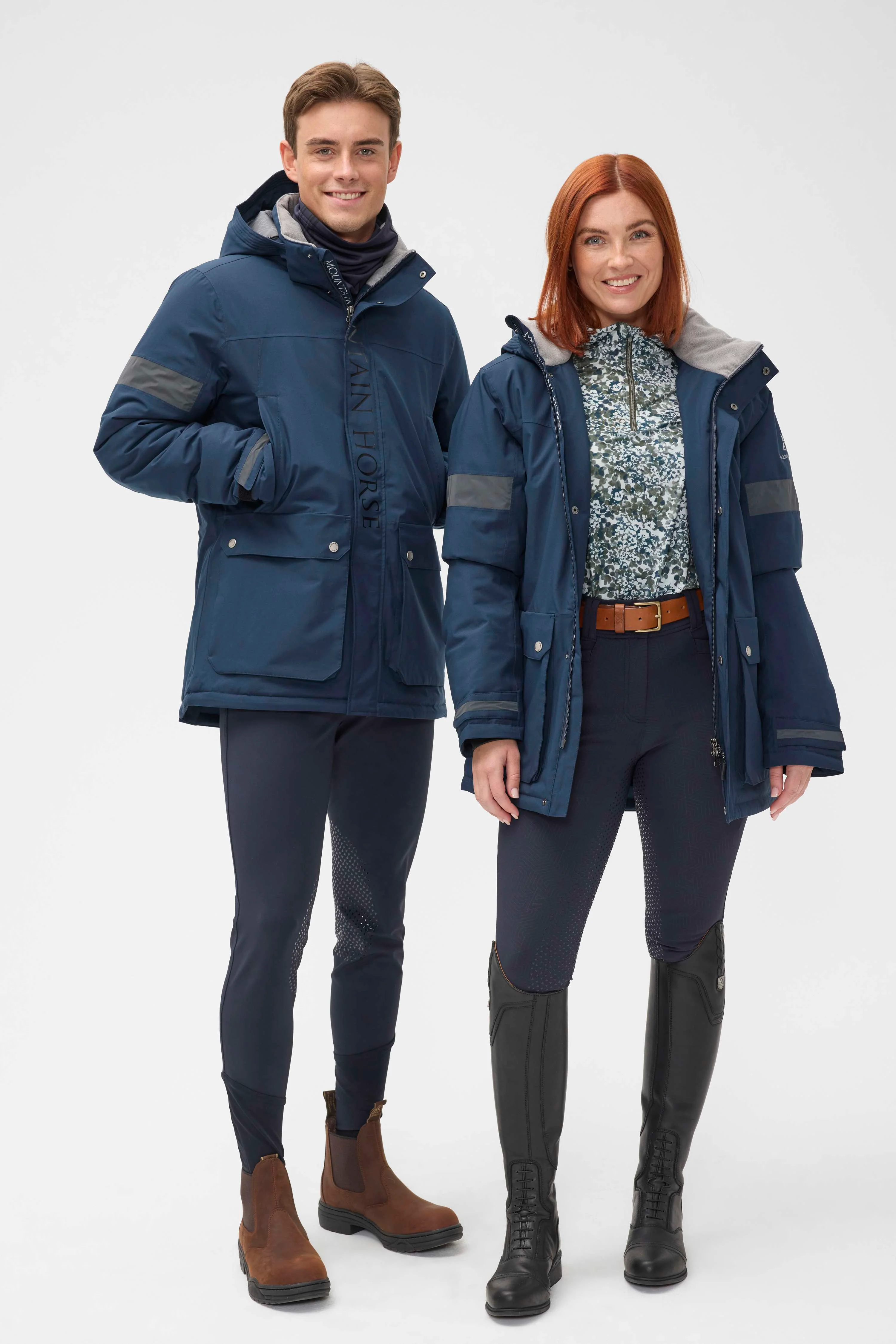 Mountain Horse Parka corta Galaxy Navy - Image 3