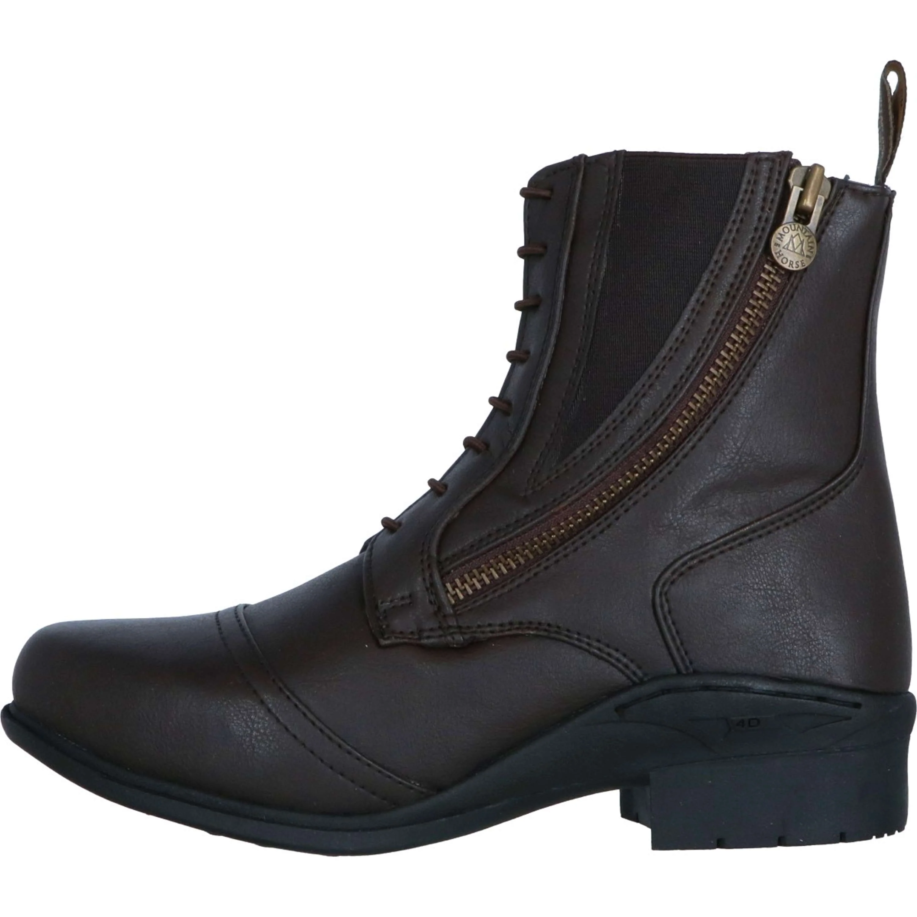 Mountain Horse Stivaletti Veganza Side Zip Paddock Marrone - Image 2