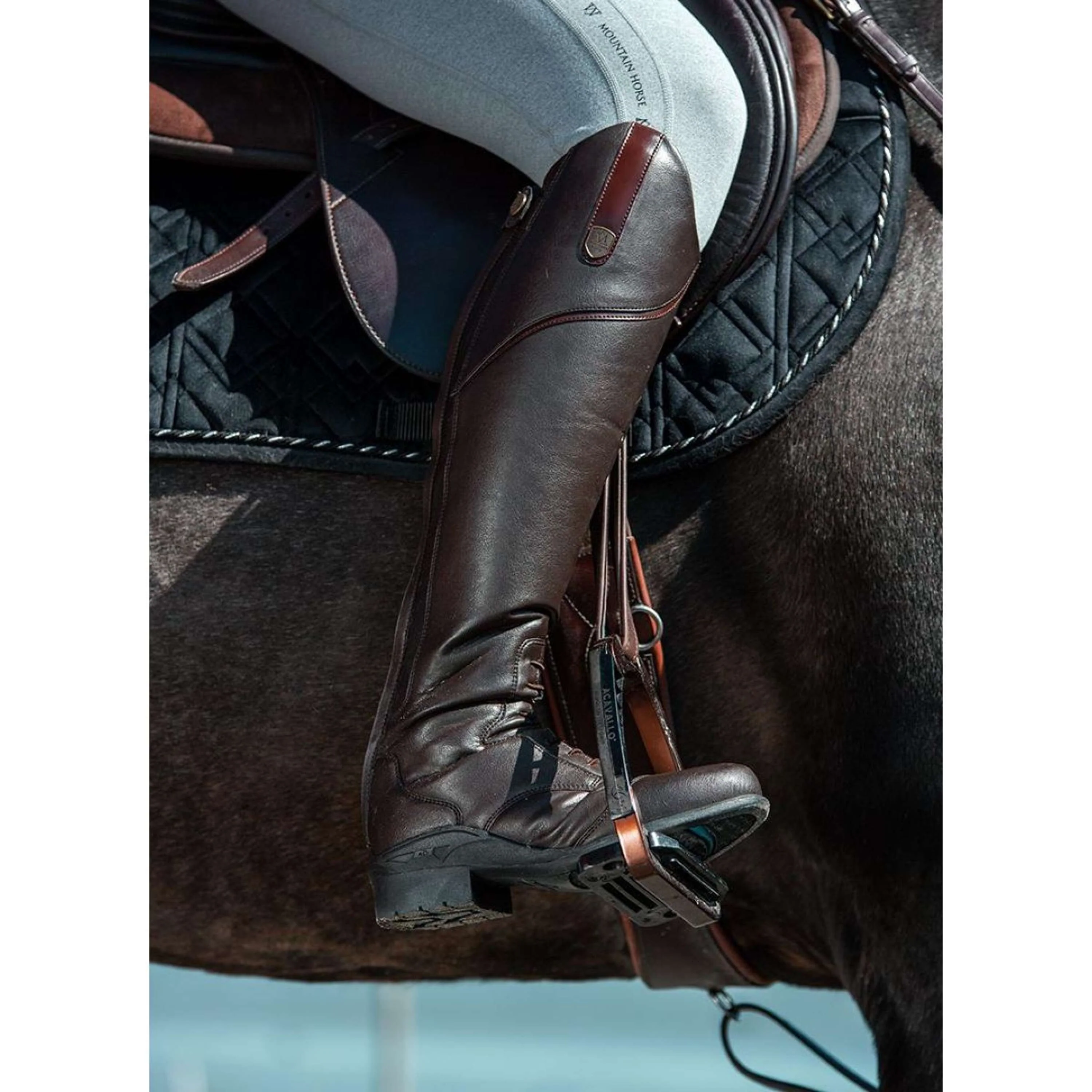 Mountain Horse Stivali da Equitazione Veganza Marrone - Image 2