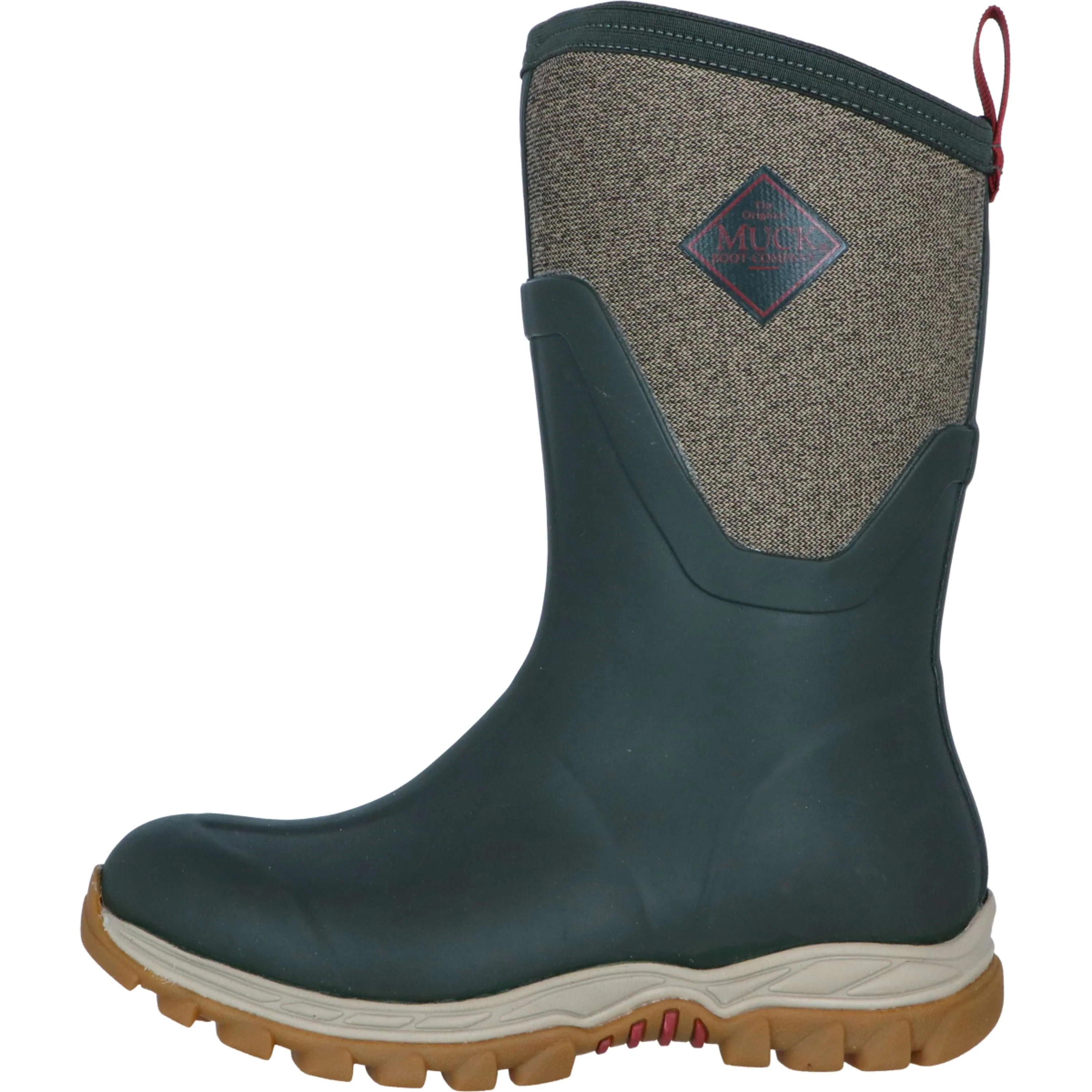 Muck Boot Arctic Sport II metà Donne Olive/Tweed - Image 2
