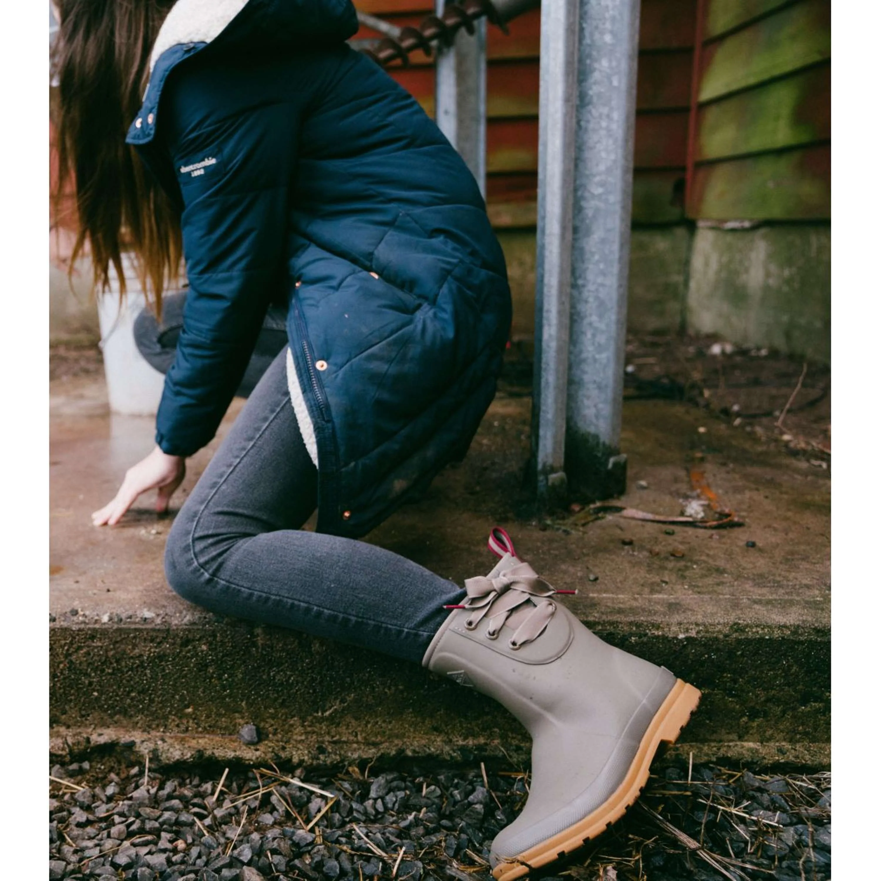 Muck Boot Stivali da Esterno Muck Originals Pull On Woman Taupe - Image 2