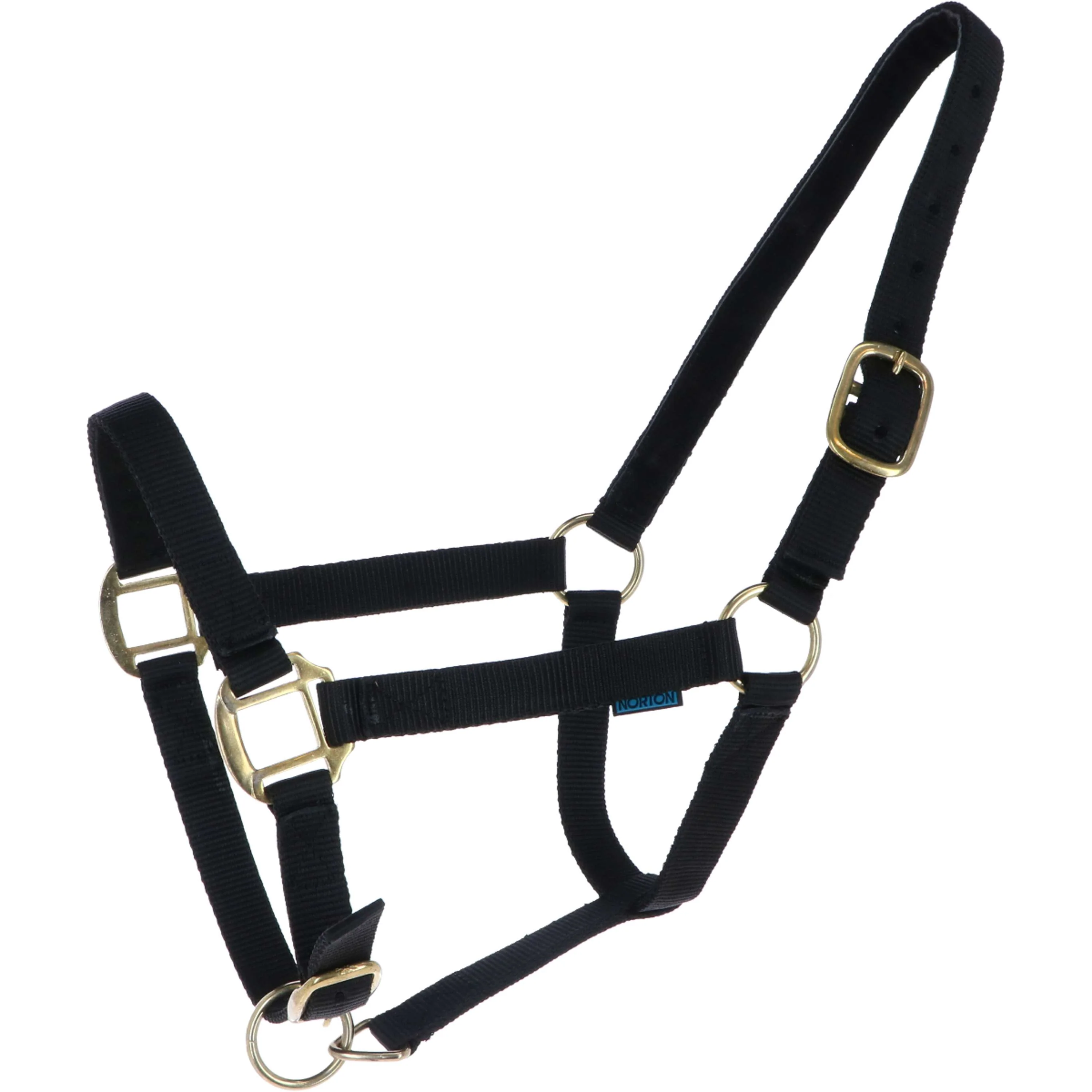 Norton Capezza Nylon con Fodera in Pelle Nero