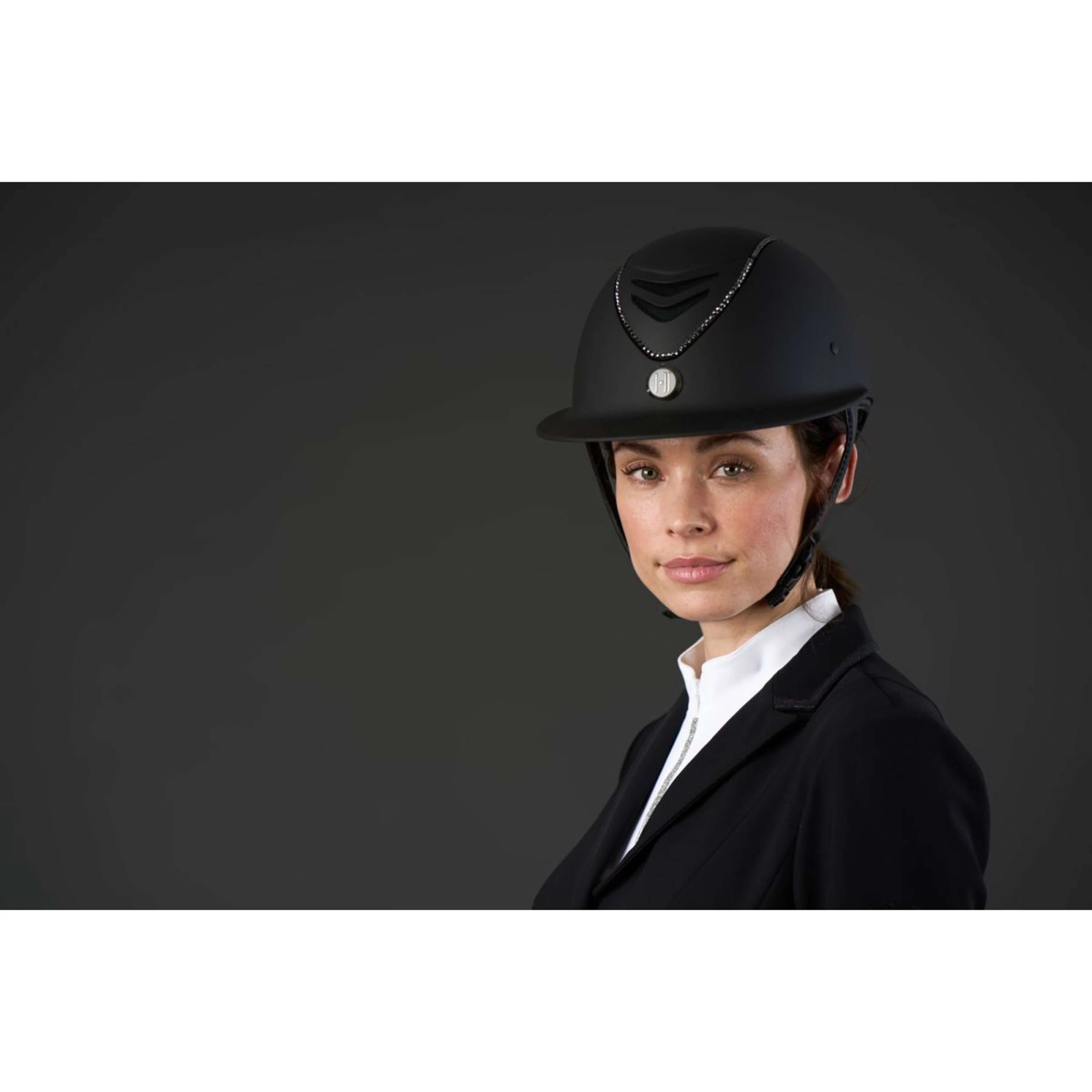 OneK Casco da equitazione Avancé Lux Matt Nero - Image 3