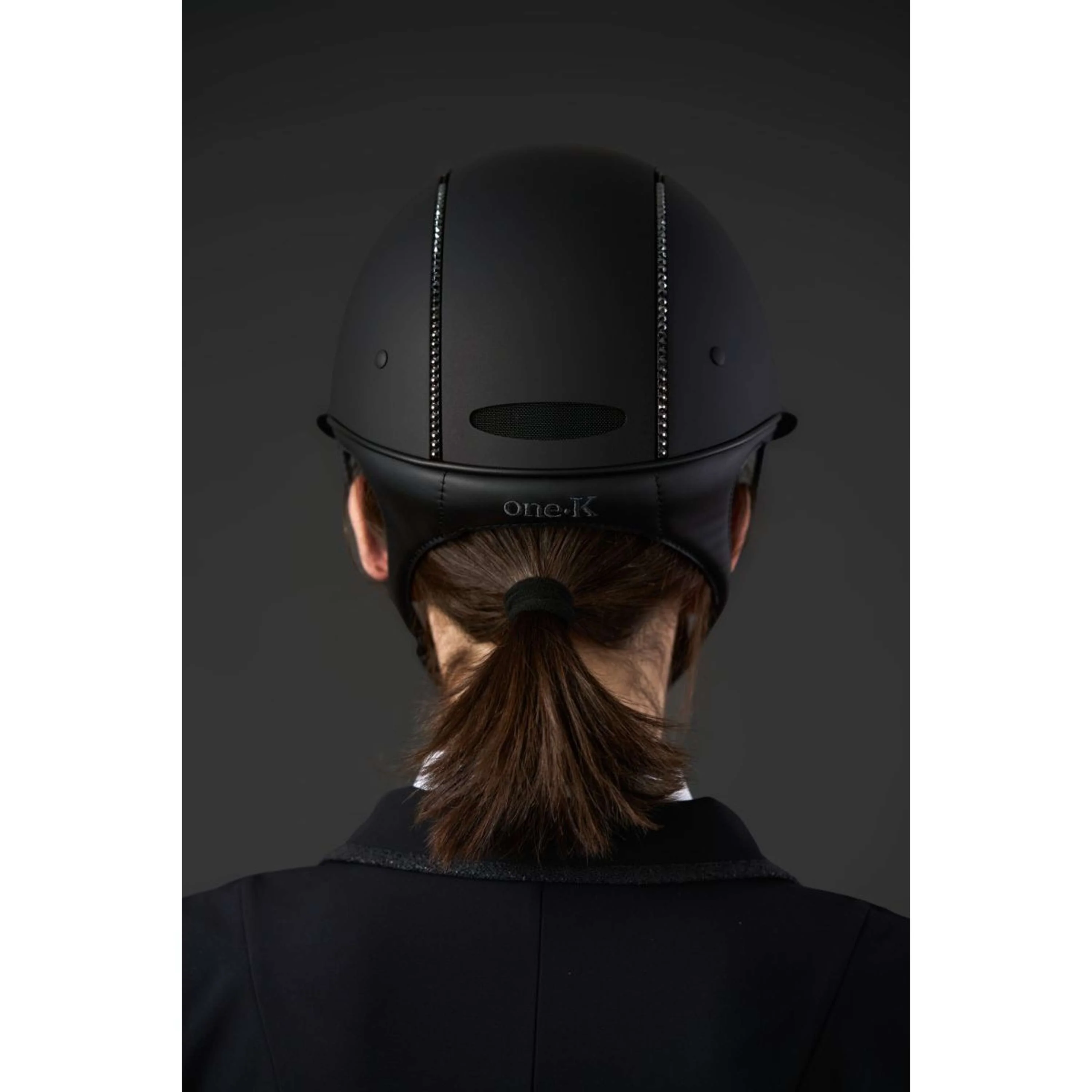 OneK Casco da equitazione Avancé Lux Matt Nero - Image 4