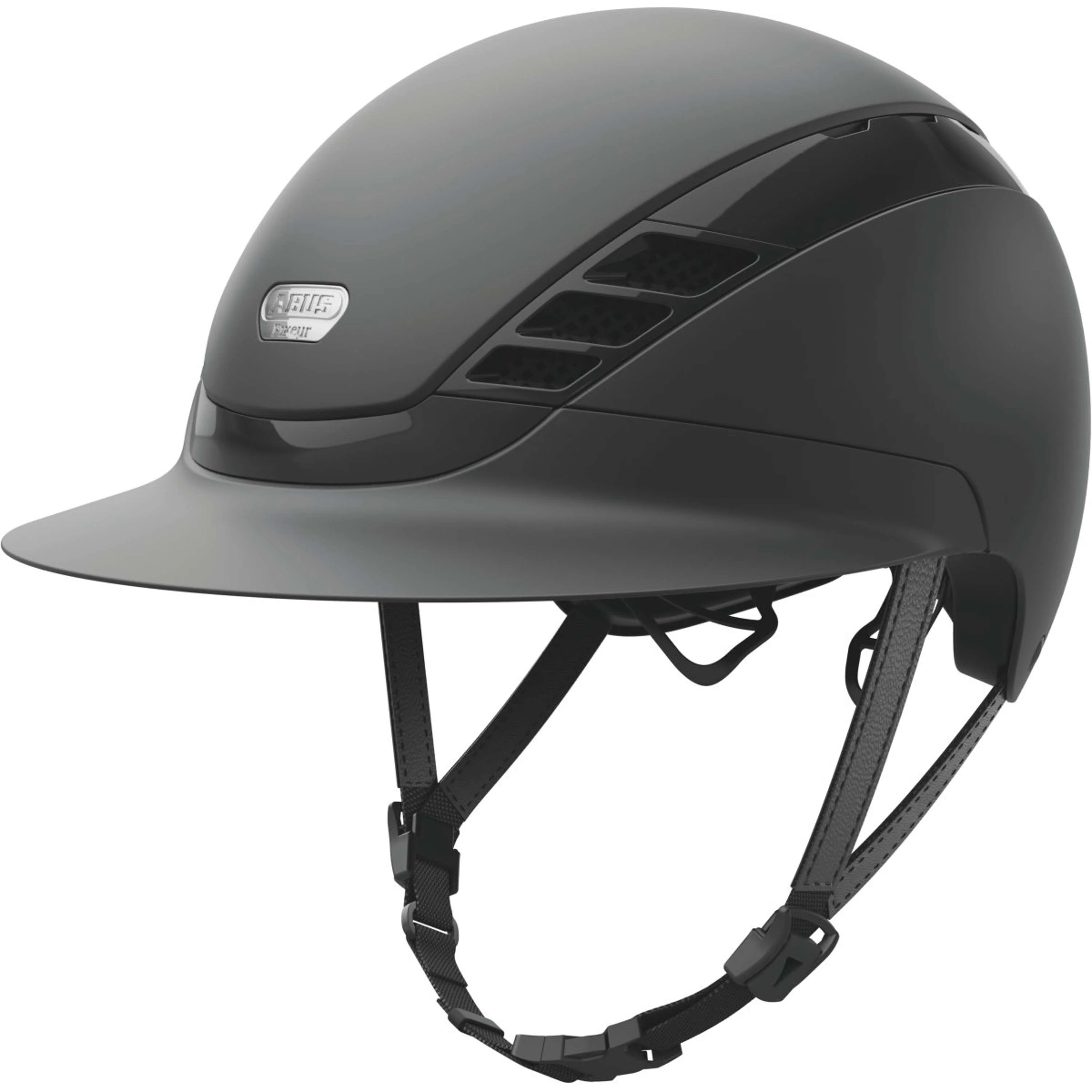 Pikeur Cappellino AirLuxe Pure Visiera lunga Nero