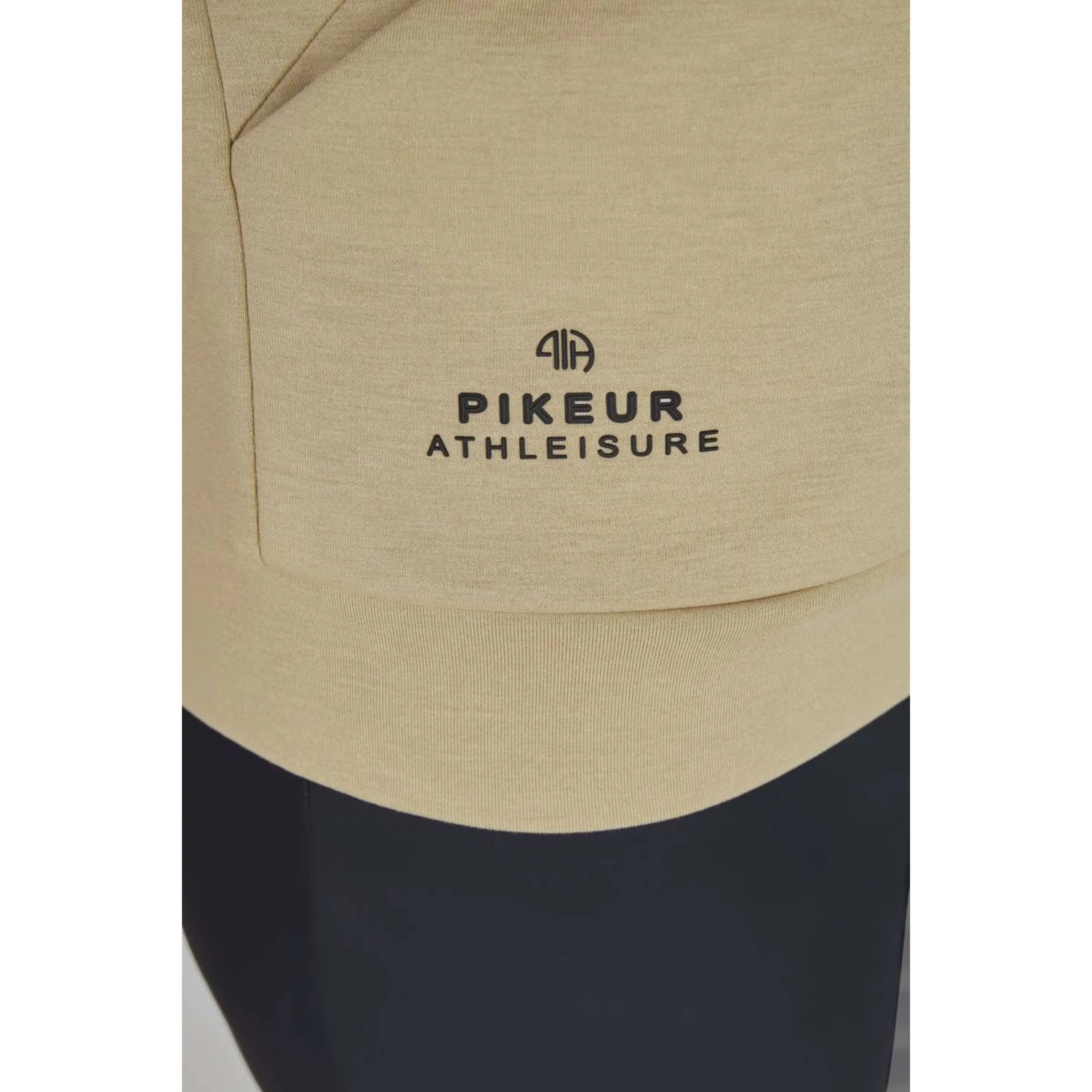Pikeur Felpa con cappuccio e zip Athleisure SS26 Frosted Sage - Image 3