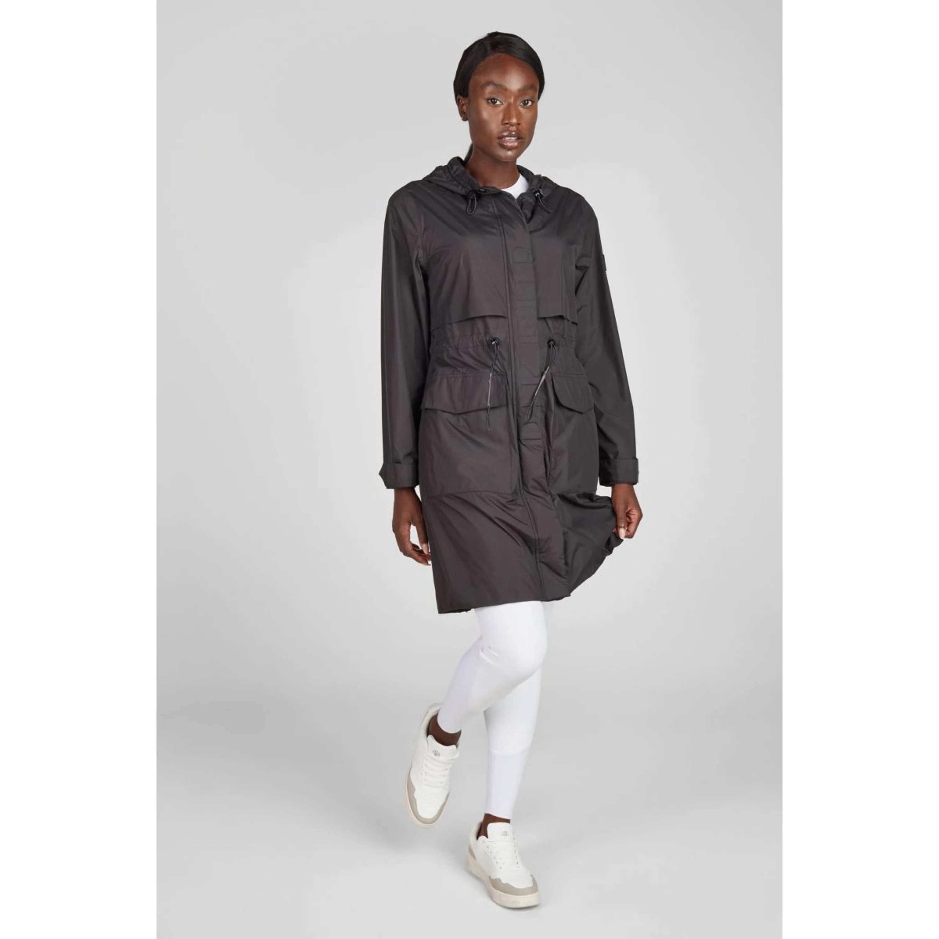 Pikeur Impermeabile Lungo SS26 Nero - Image 2