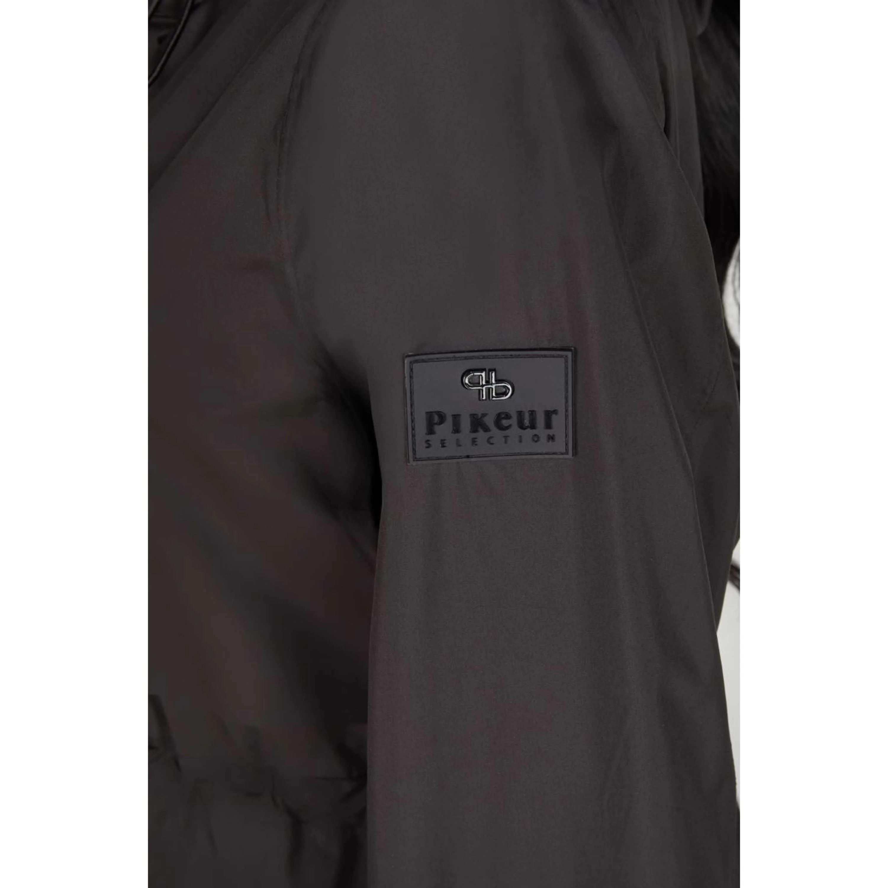 Pikeur Impermeabile Lungo SS26 Nero - Image 5
