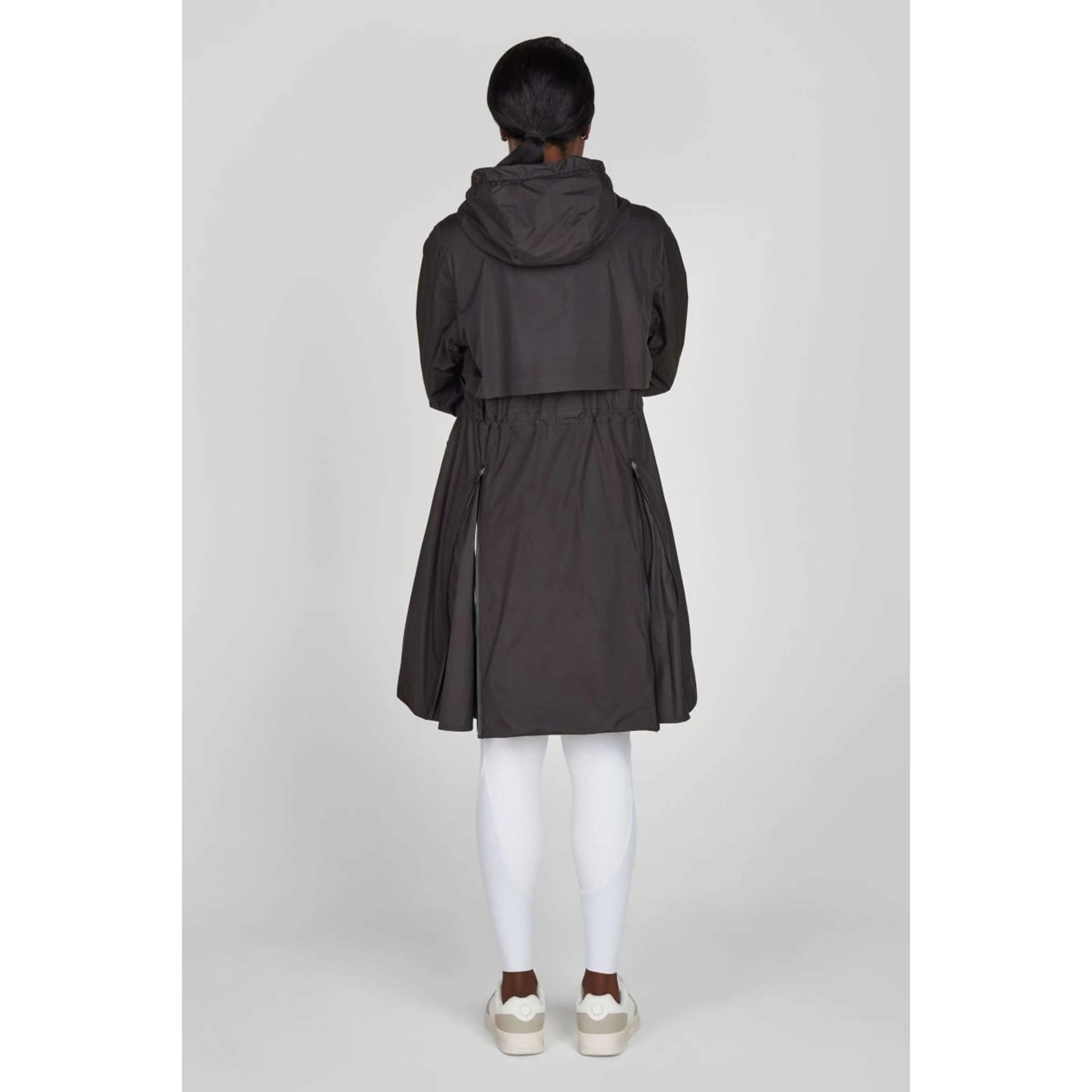 Pikeur Impermeabile Lungo SS26 Nero - Image 7