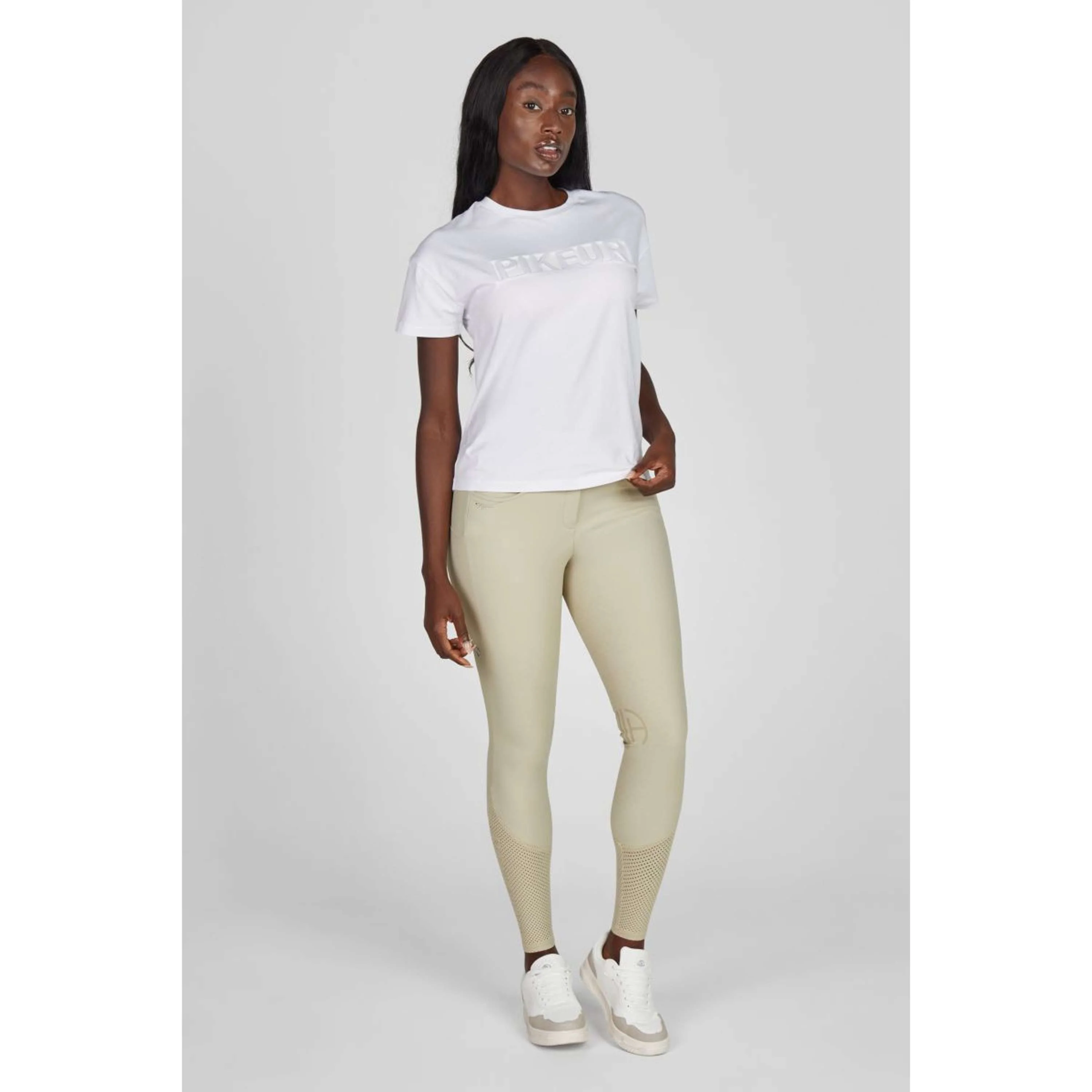 Pikeur Maglietta Oversized SS26 Bianco - Image 2