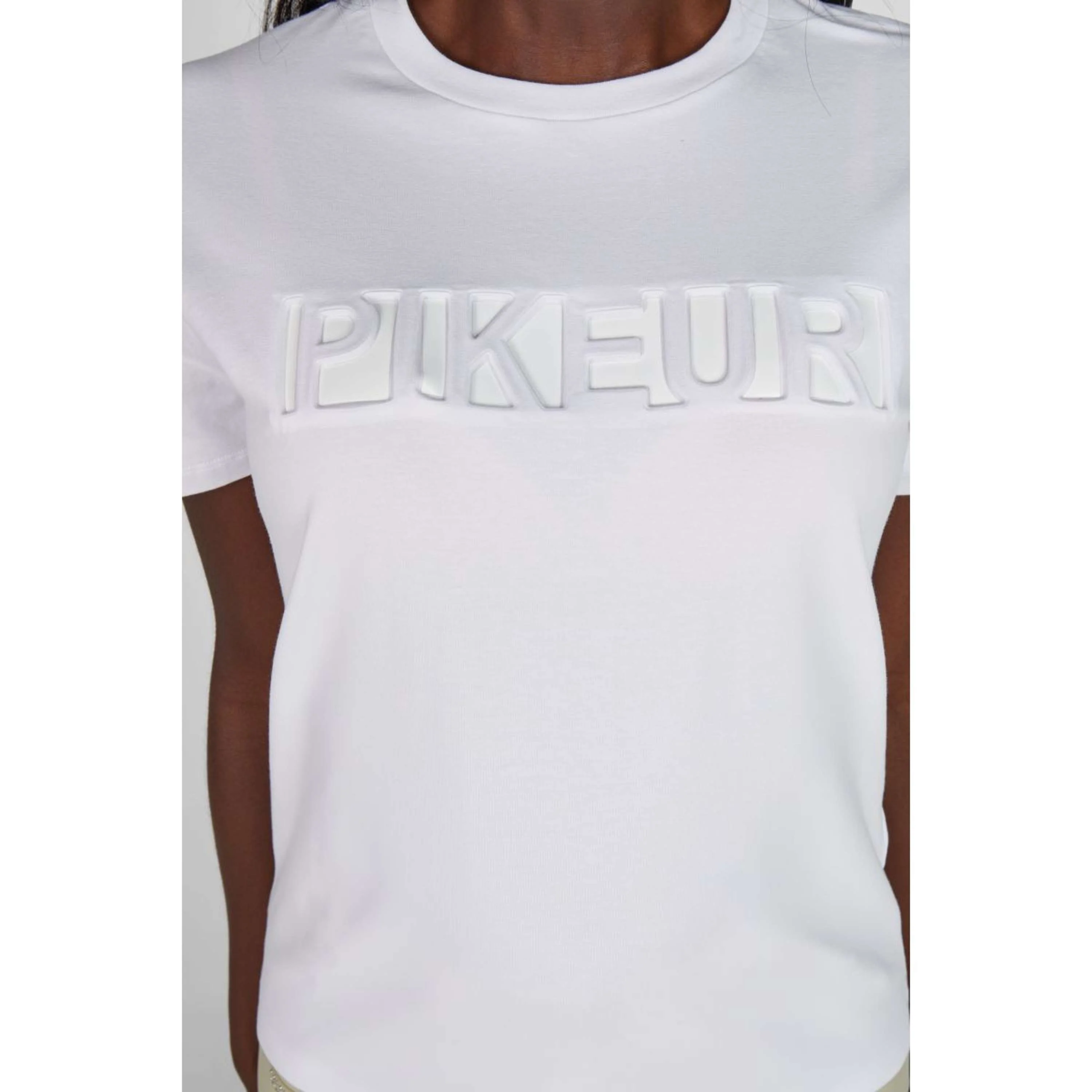 Pikeur Maglietta Oversized SS26 Bianco - Image 3