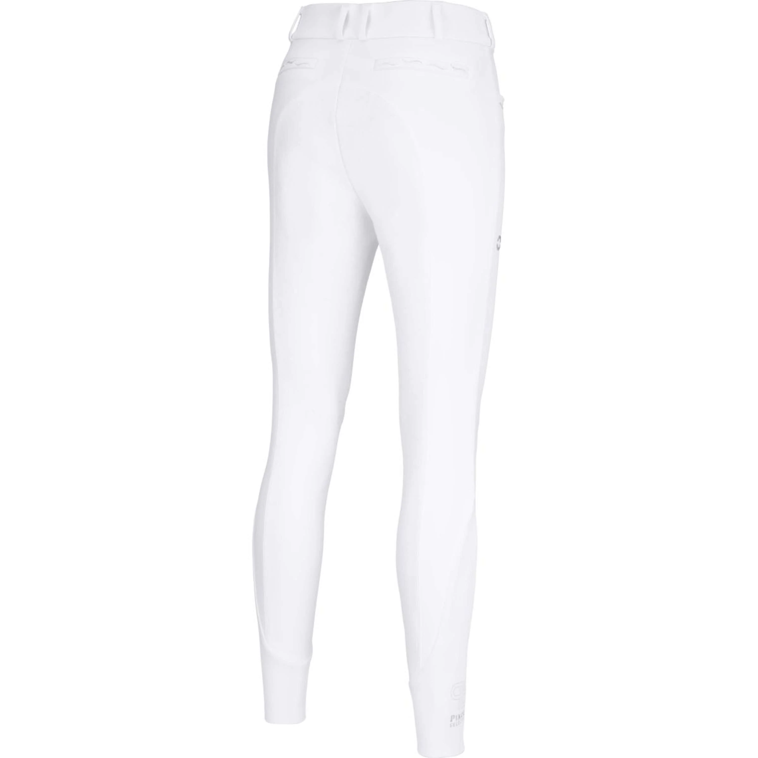 Pikeur Pantaloni da Equitazione Ceelina Full Grip Silicon Bianco - Image 2