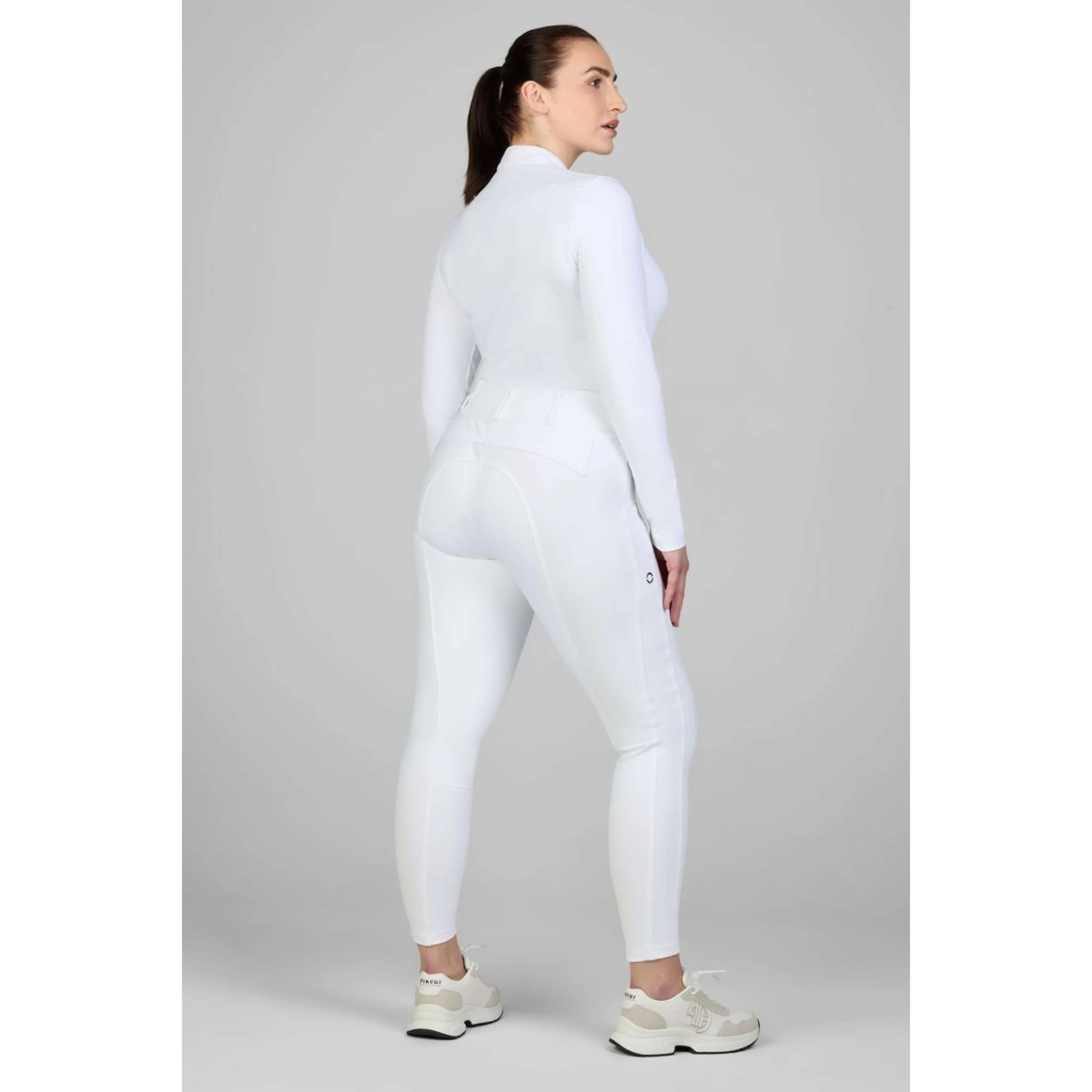 Pikeur Pantaloni da Equitazione New Candela McCrown Bianco - Image 5