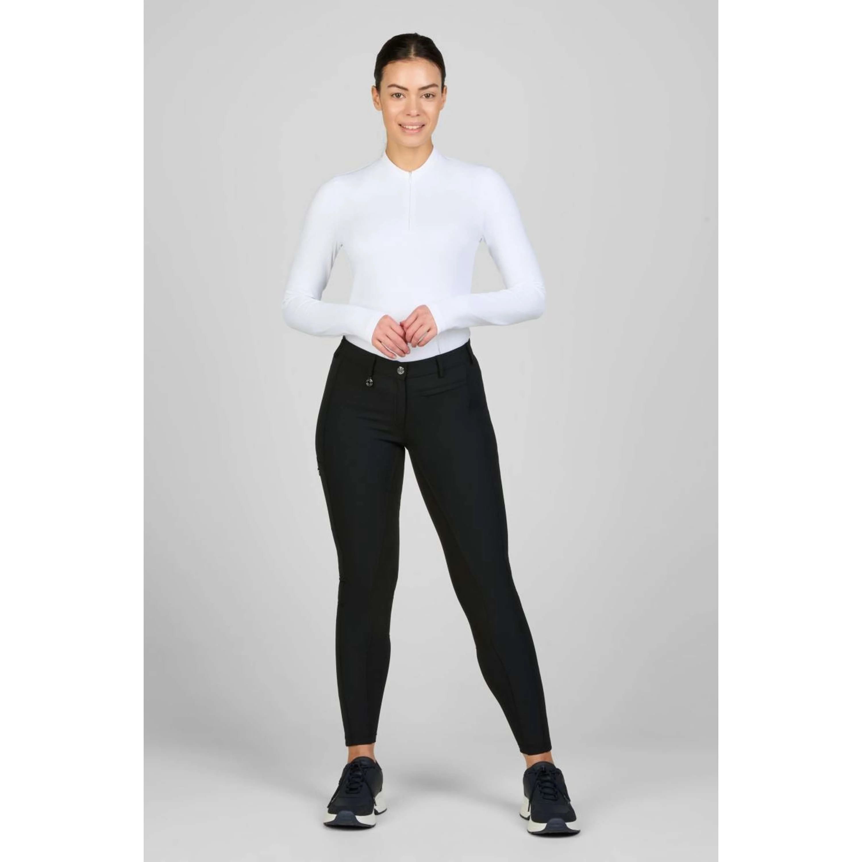Pikeur Calzoni New Lugana McCrown Full Grip Midwaist Night Blue - Image 3