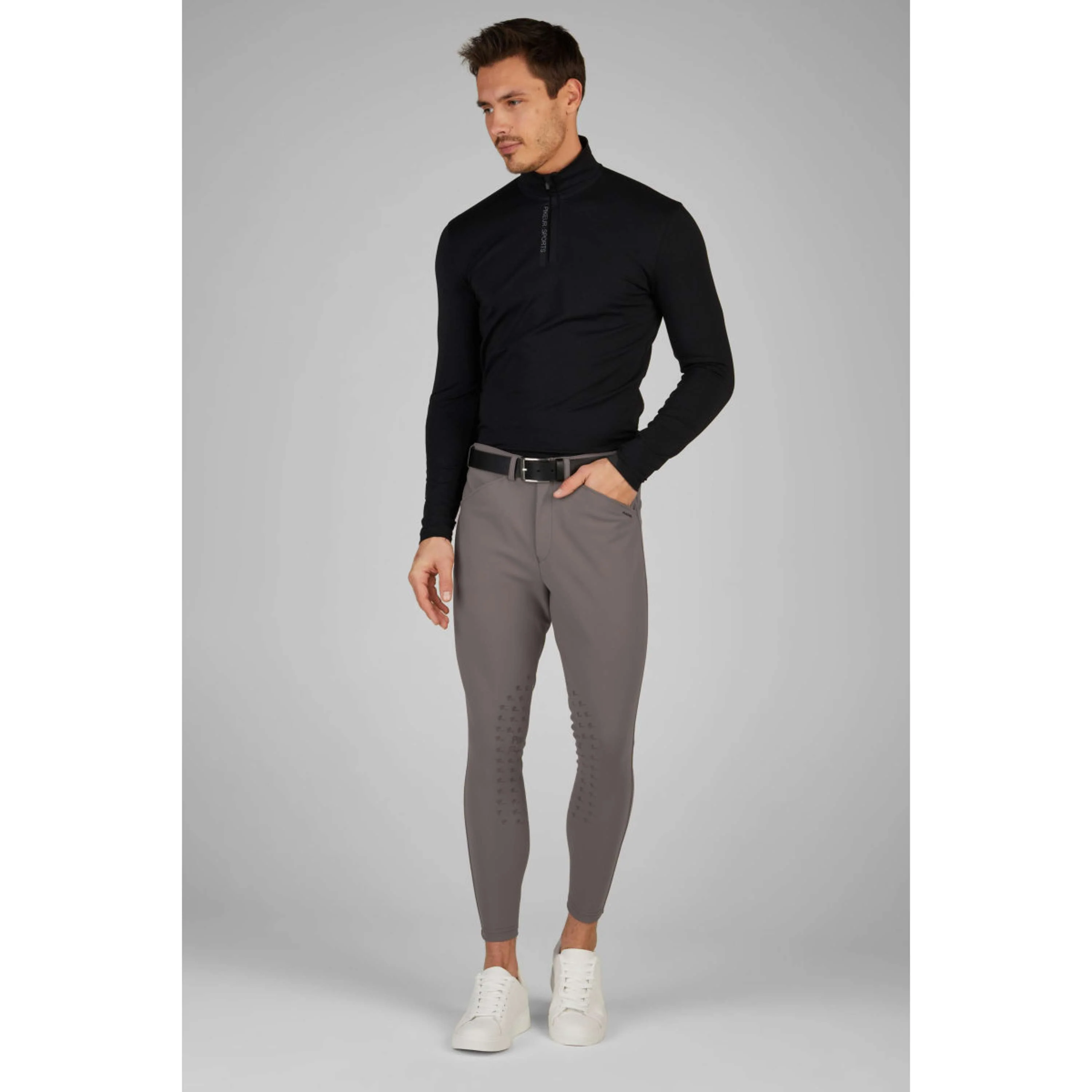 Pikeur Pantaloni da Equitazione Rodrigo Presa al ginocchio Uomo Beige - Image 2