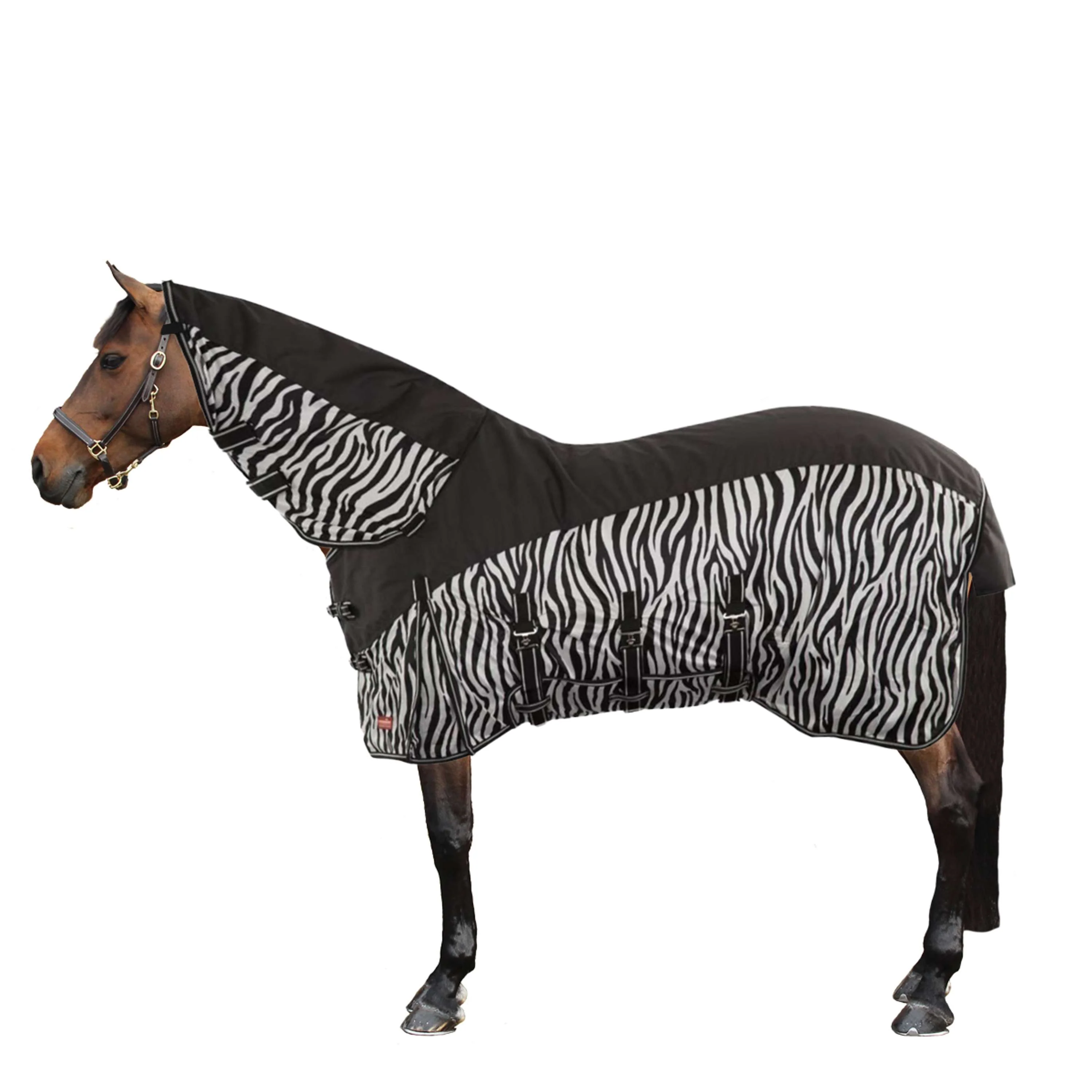 Premiere Coperta Estiva 3 in 1 Collo Integrato Pannello Ventrare Zebra