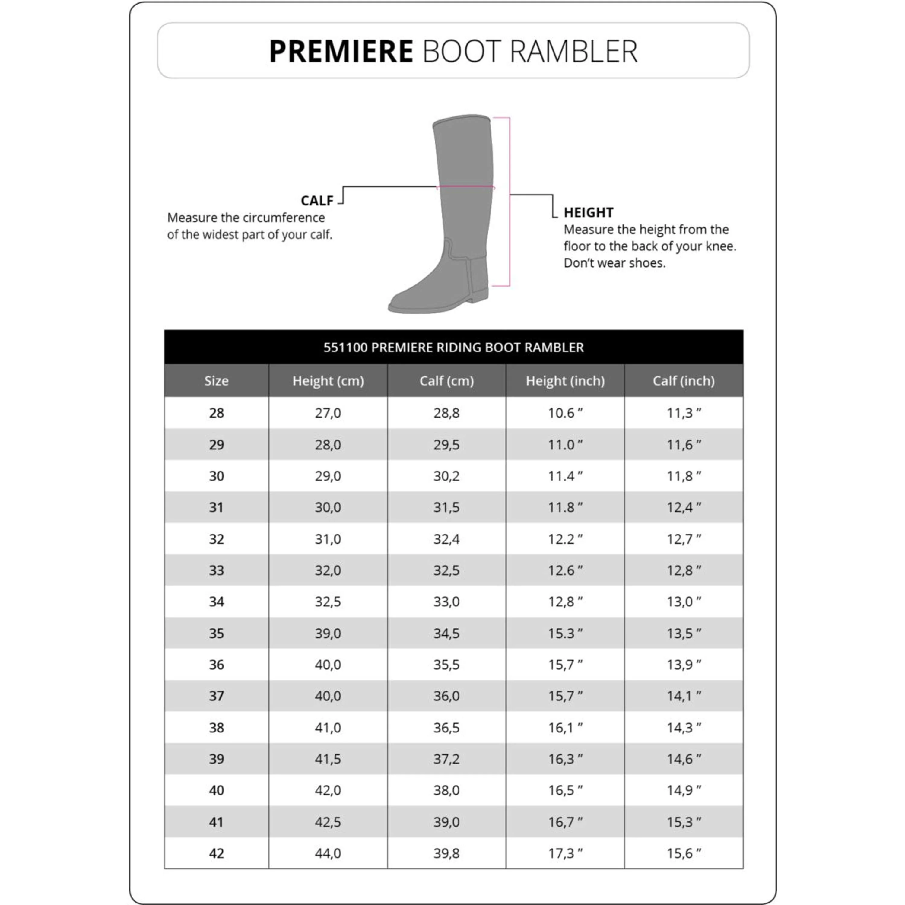 Premiere Stivali da Equitazione Rambler Nero - Image 10