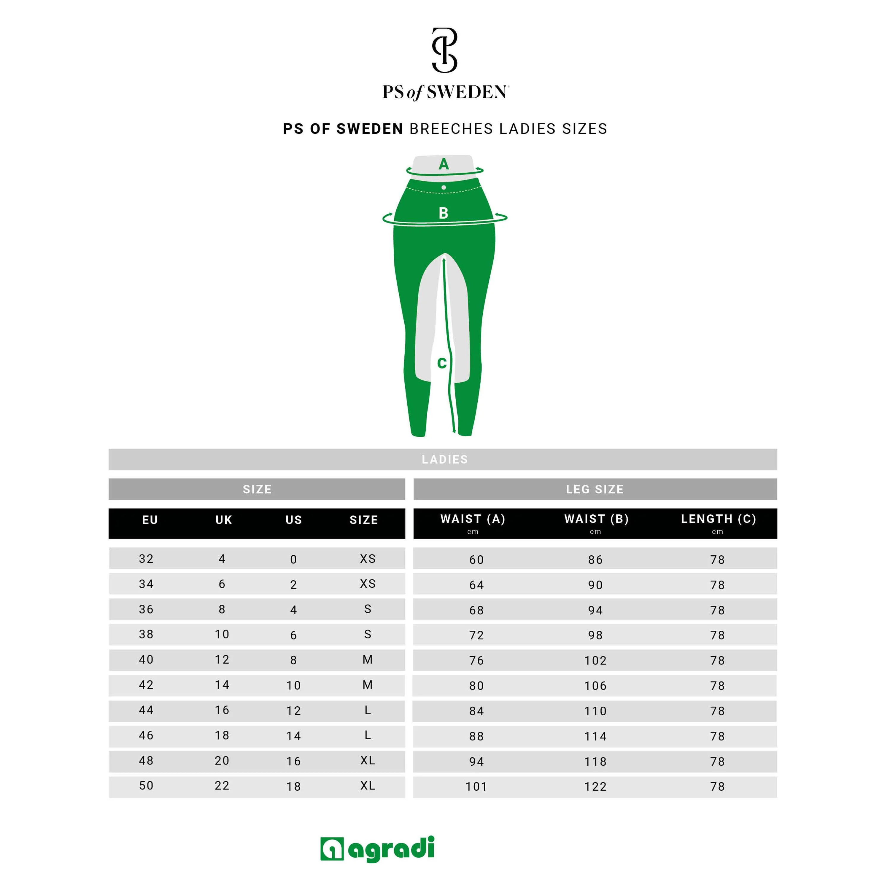 PS of Sweden Pantaloni da Equitazione Maggie Denim blu - Image 11