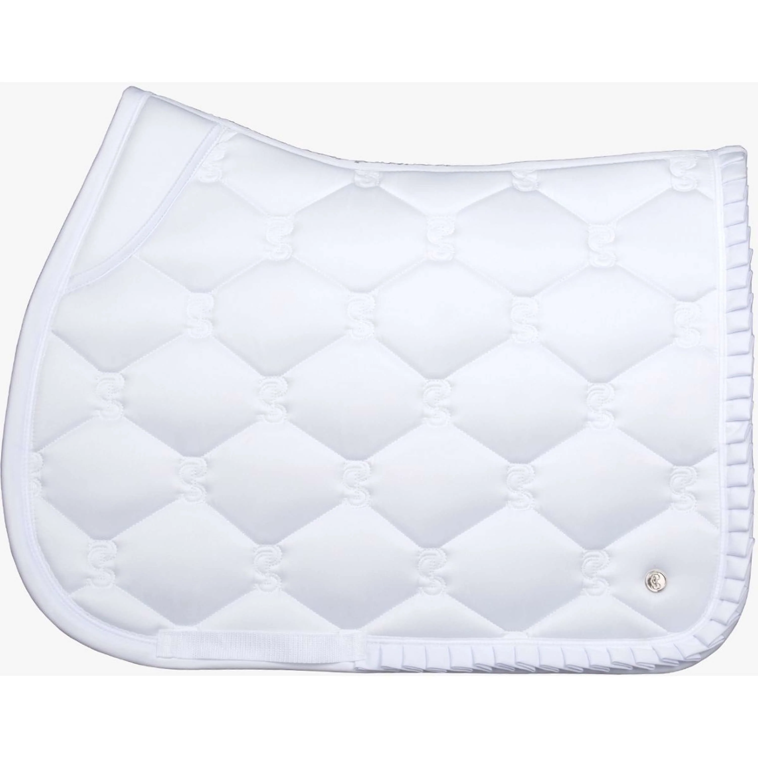 PS of Sweden Sottosella Ruffle Saltando Bianco