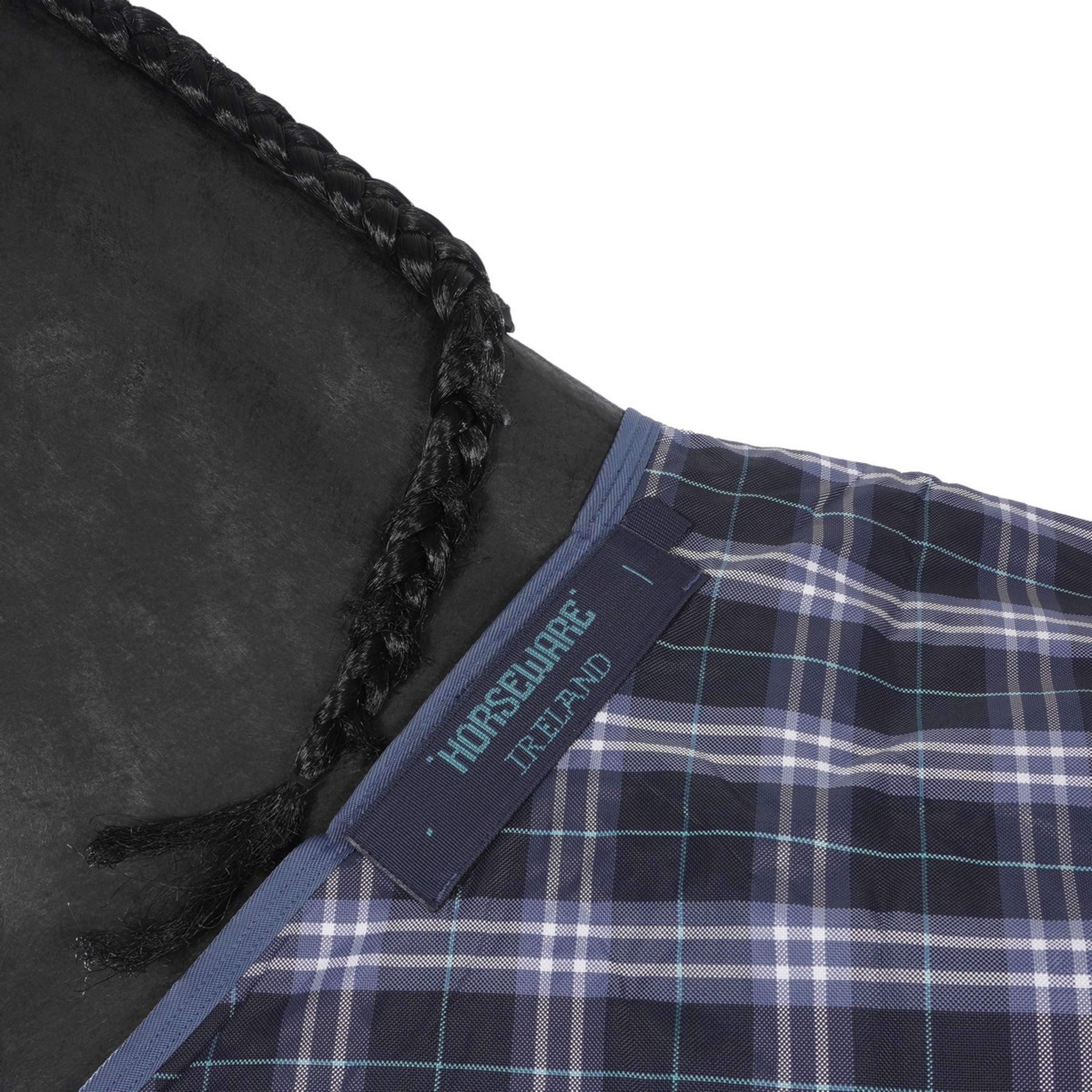 Rhino Plus Turnout Lite Navy Check/Indigo - Image 5