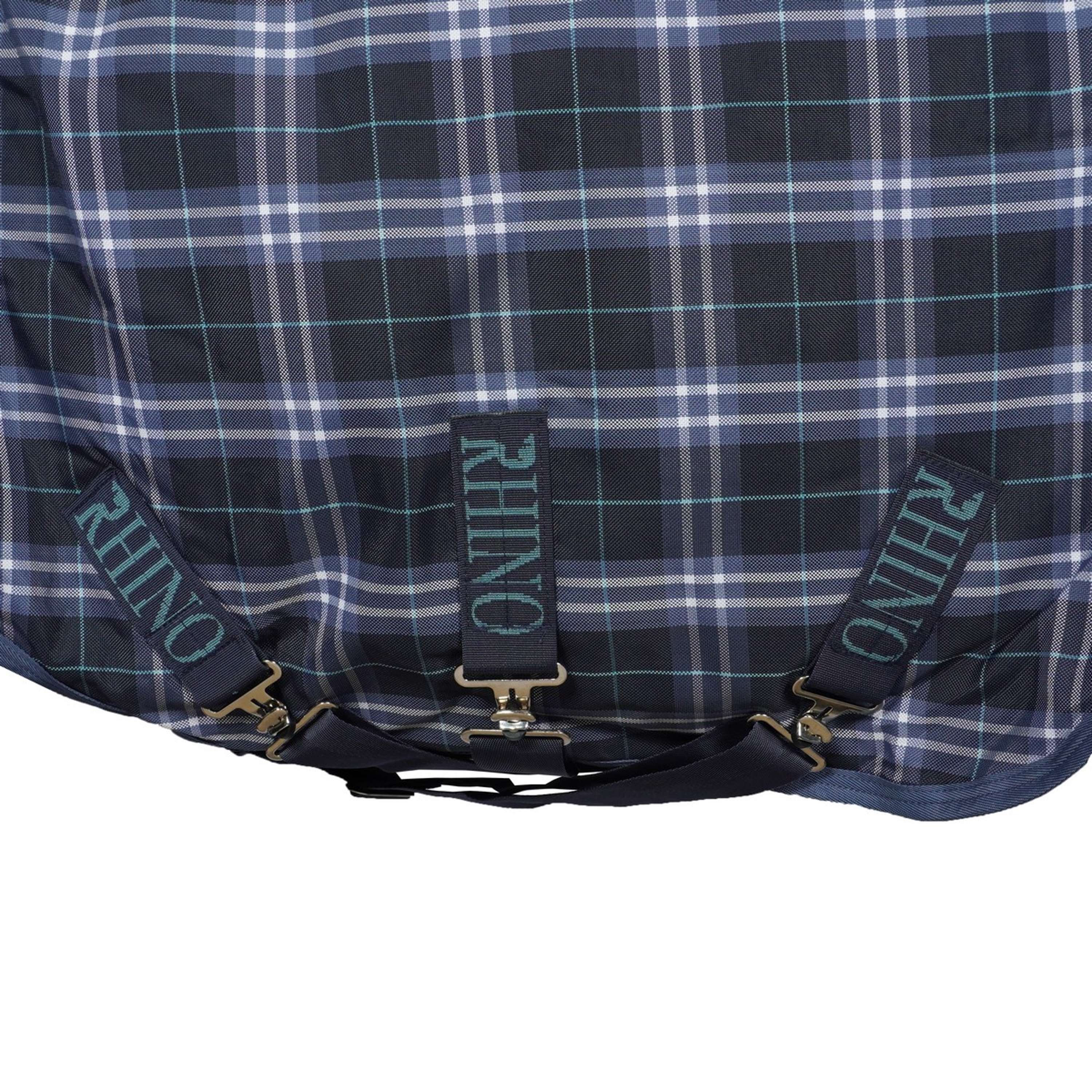 Rhino Plus Turnout Varilayer Heavy Navy Check/Indigo - Image 7