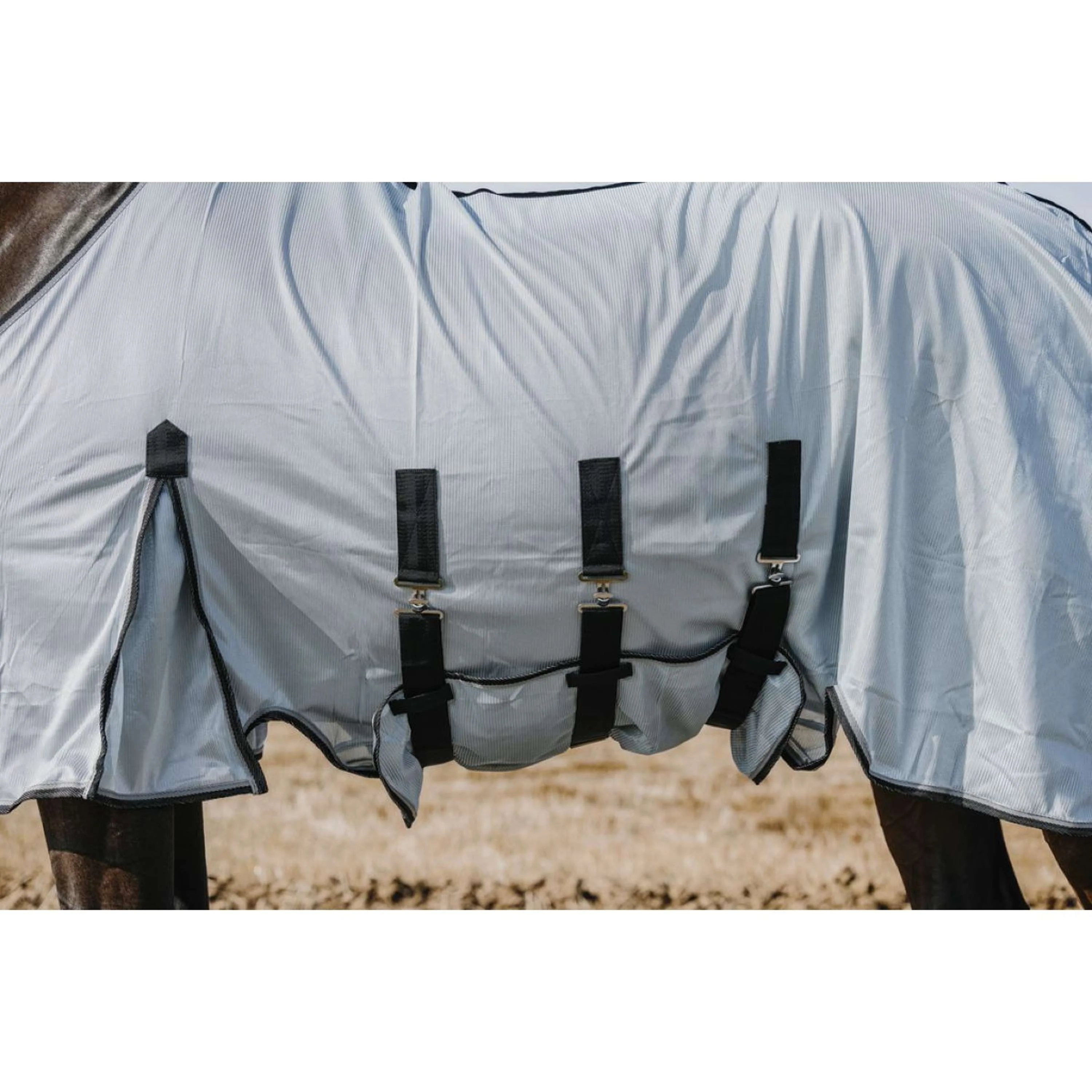 Riding World Coperta Antimosche Belly Mesh Grigio - Image 3