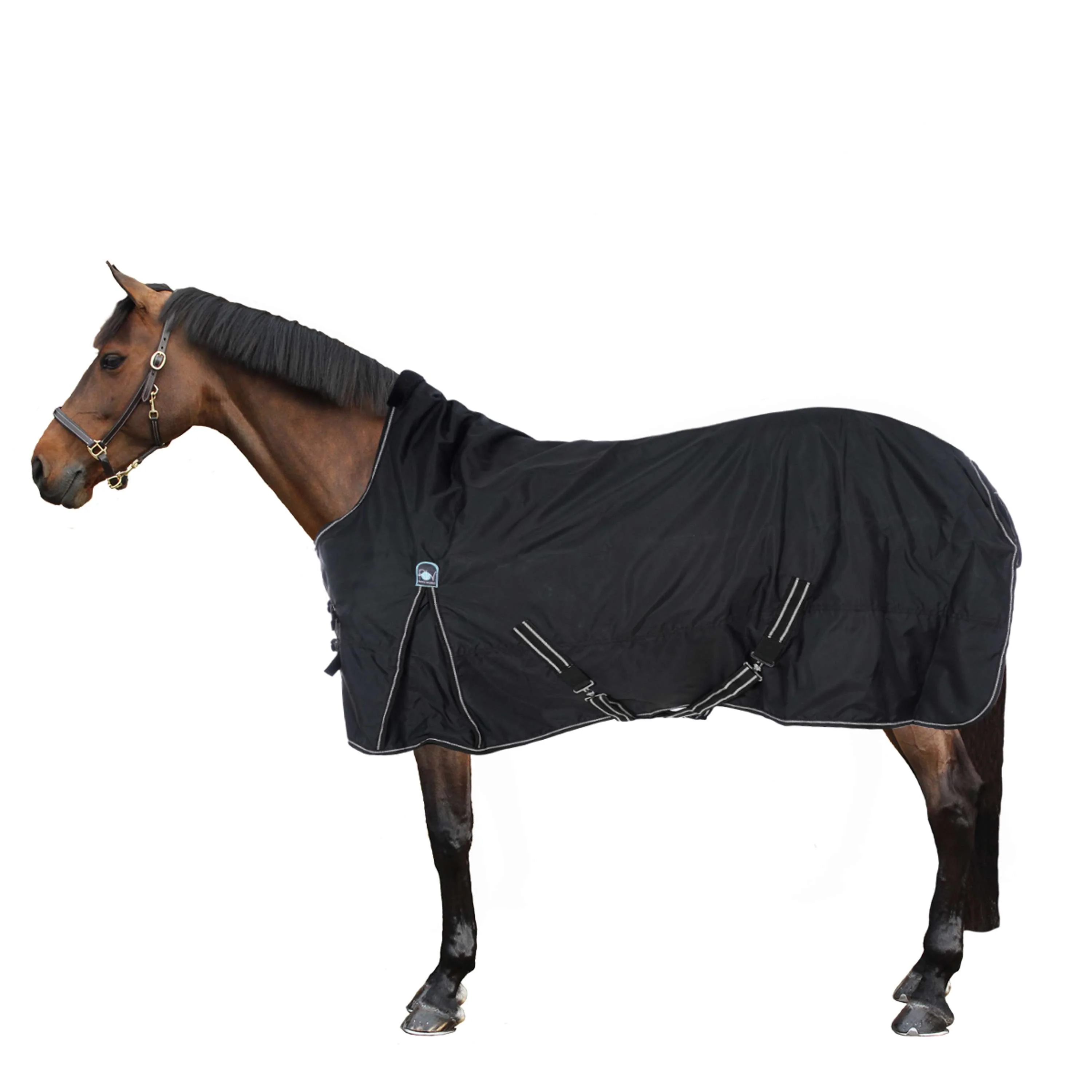 Riding World Coperta Impermeabile Oxford 300D Nero - Image 2