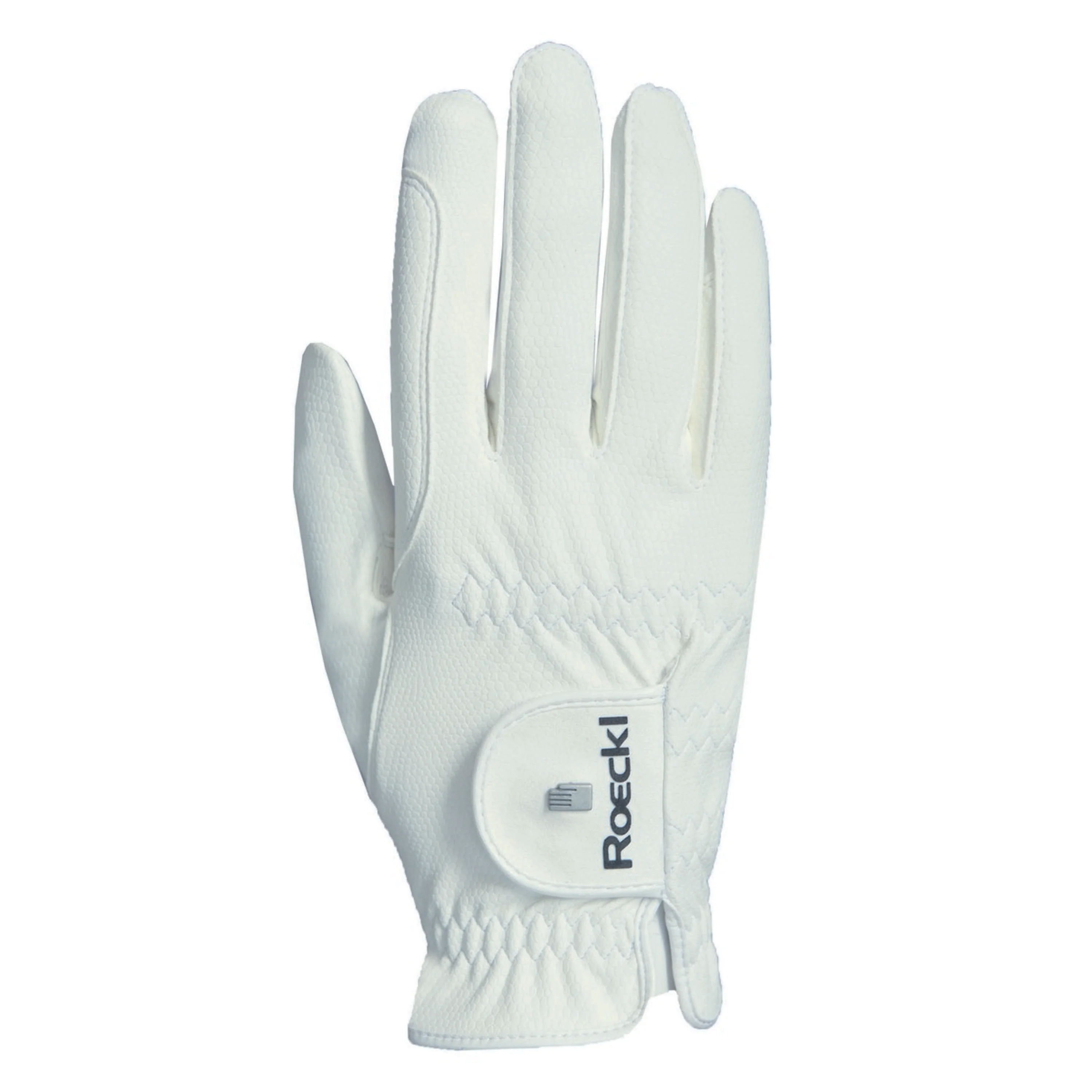 Roeckl Guanti da Equitazione Roeck-Grip Pro Bianco
