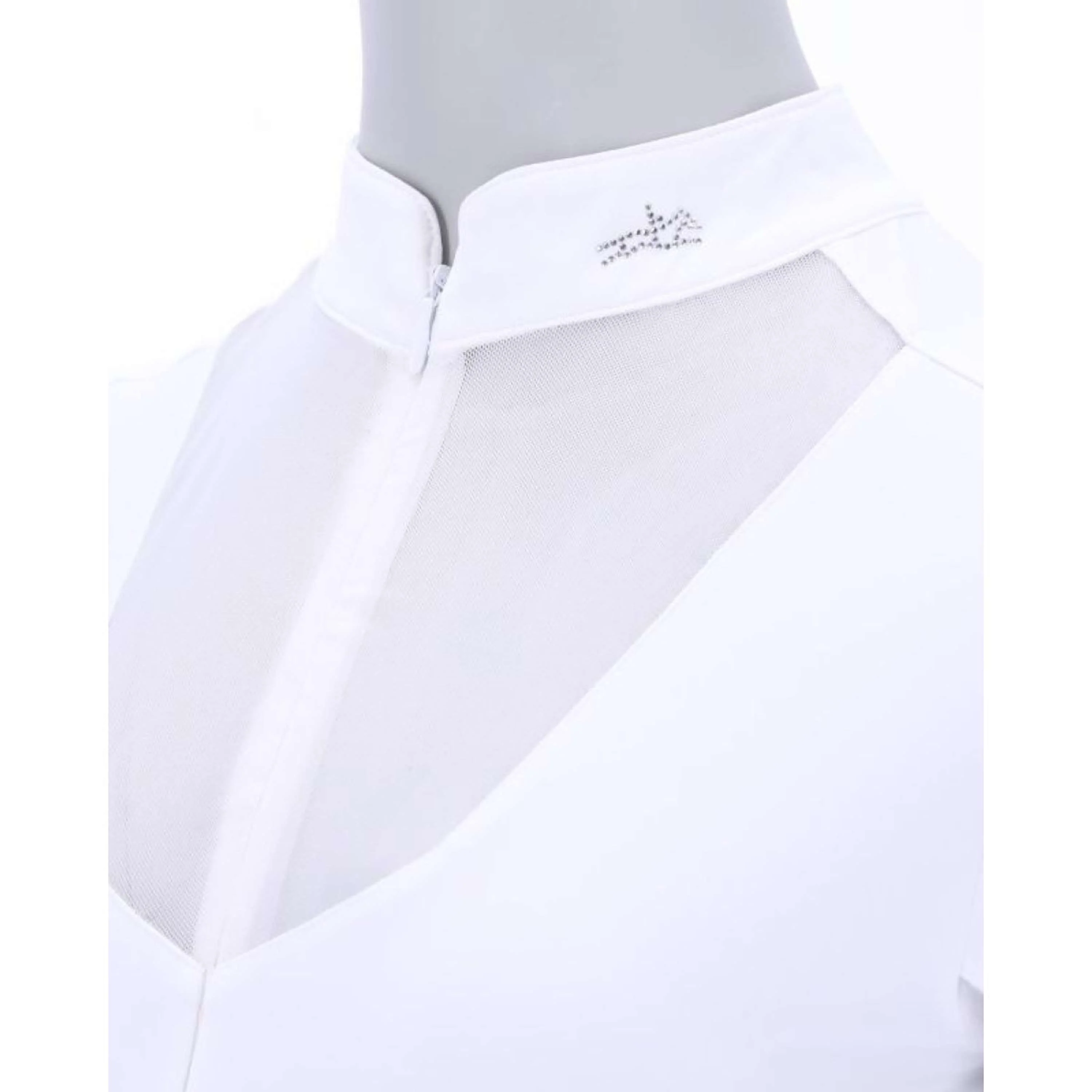 Schockemöhle Maglietta da Competizione SPAnita Optical White - Image 4