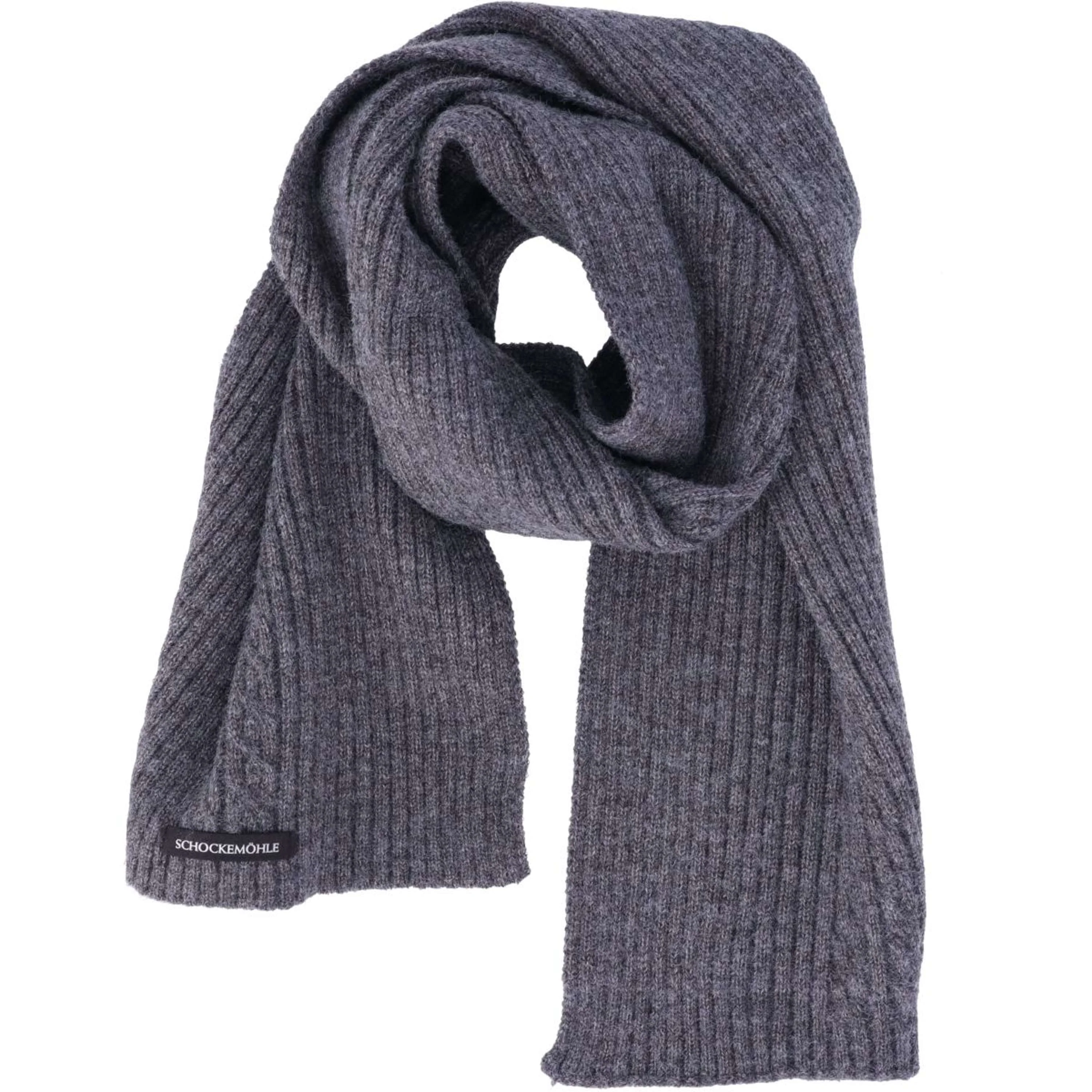 Schockemöhle Sciarpa Braided Style Grigio