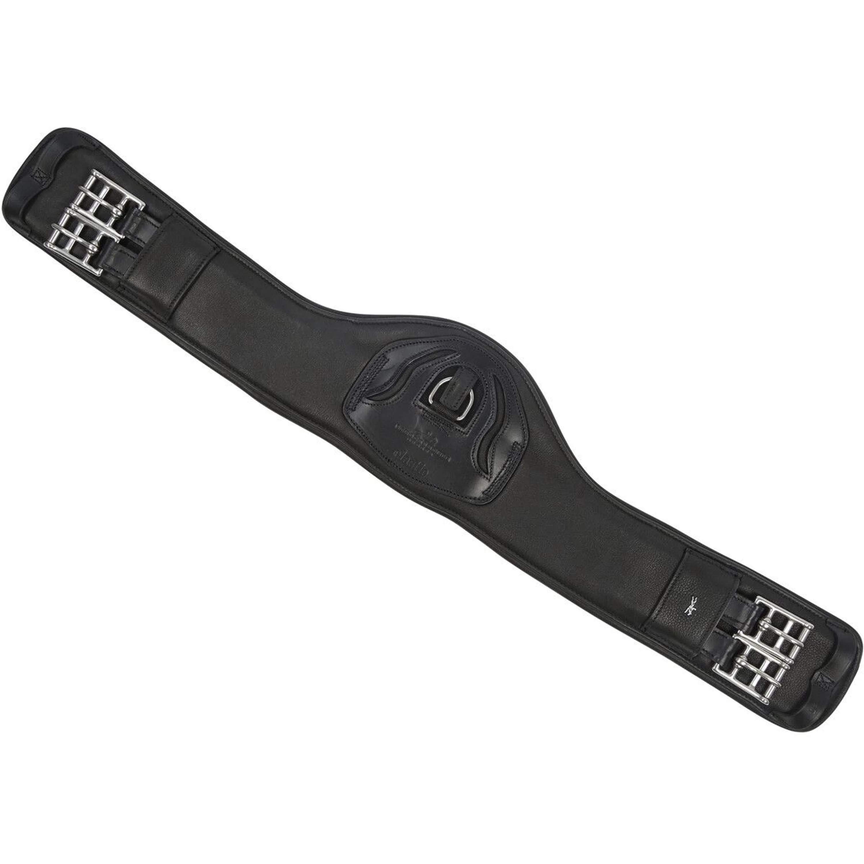 Schockemöhle Sottopancia da dressage Pittsburgh Stretch Nero Argento