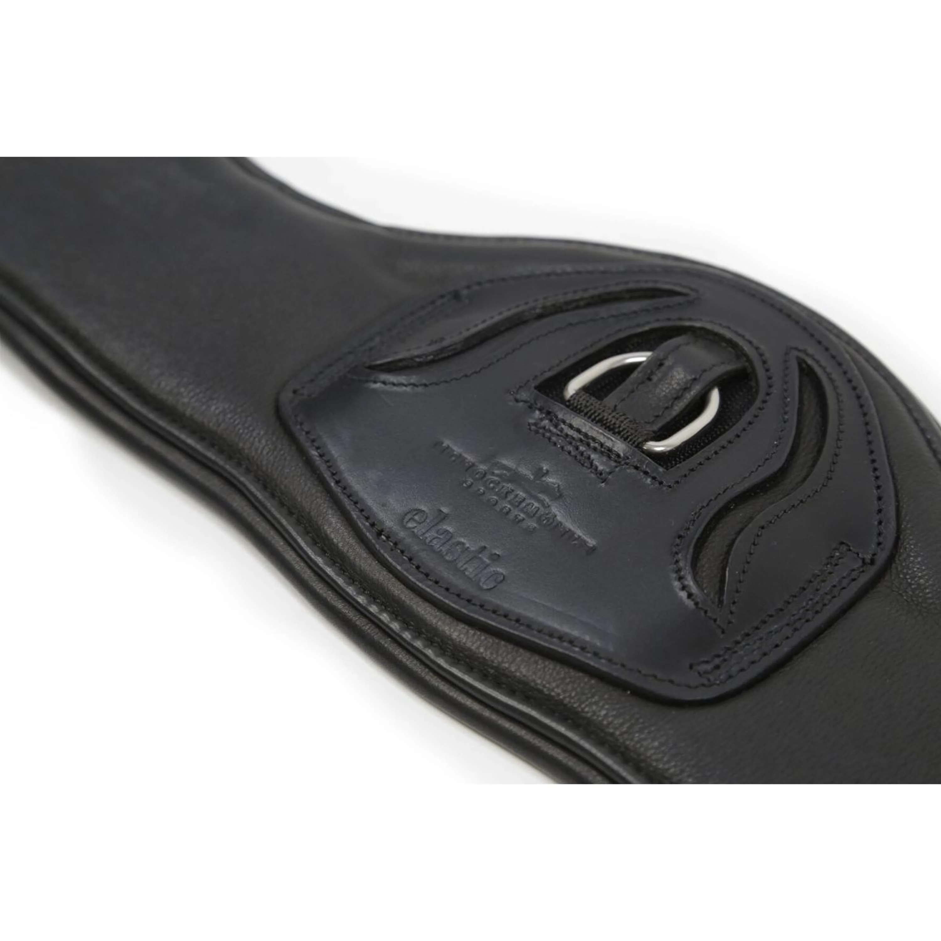 Schockemöhle Sottopancia da dressage Pittsburgh Stretch Nero Argento - Image 2