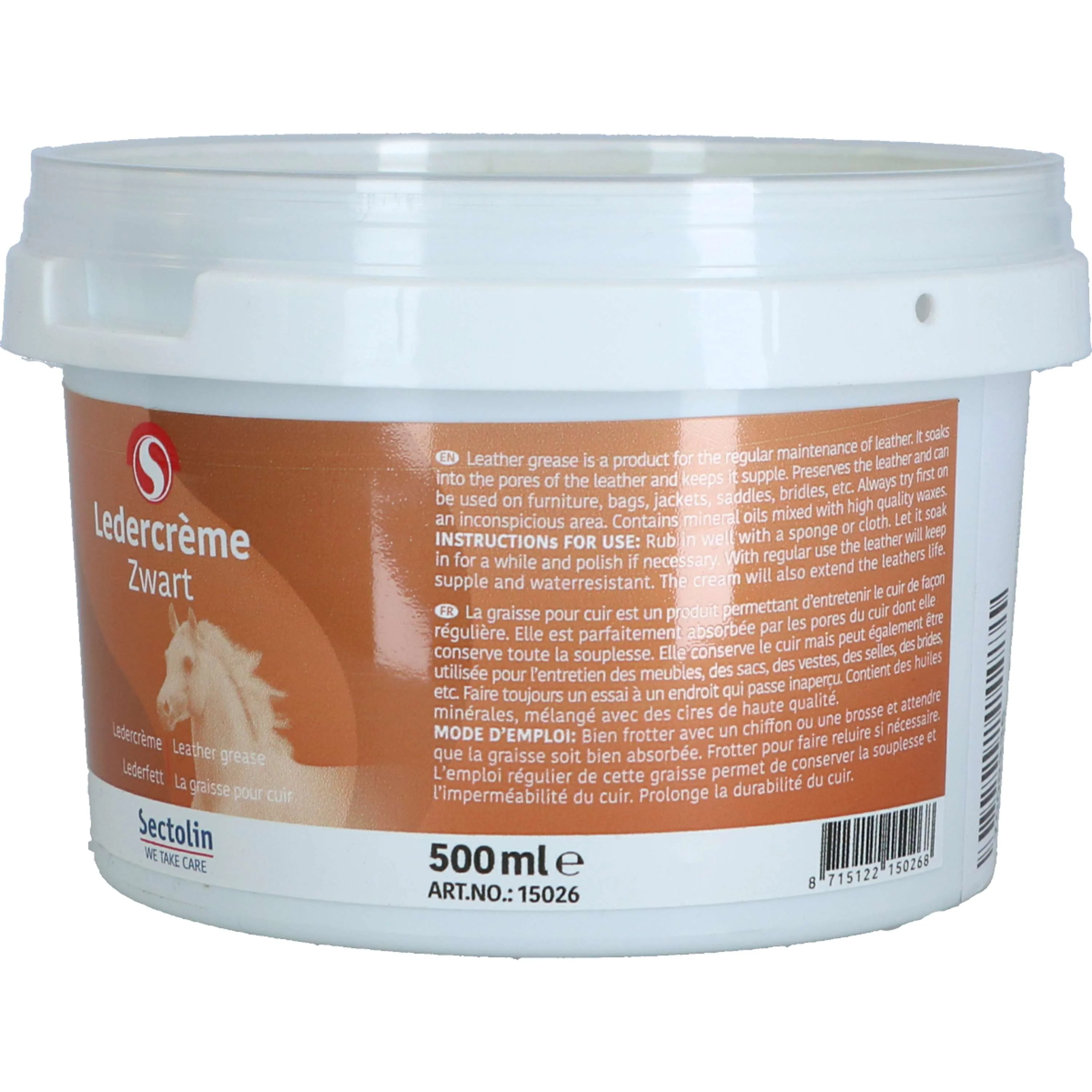 Sectolin Ledercreme Nero - Image 3