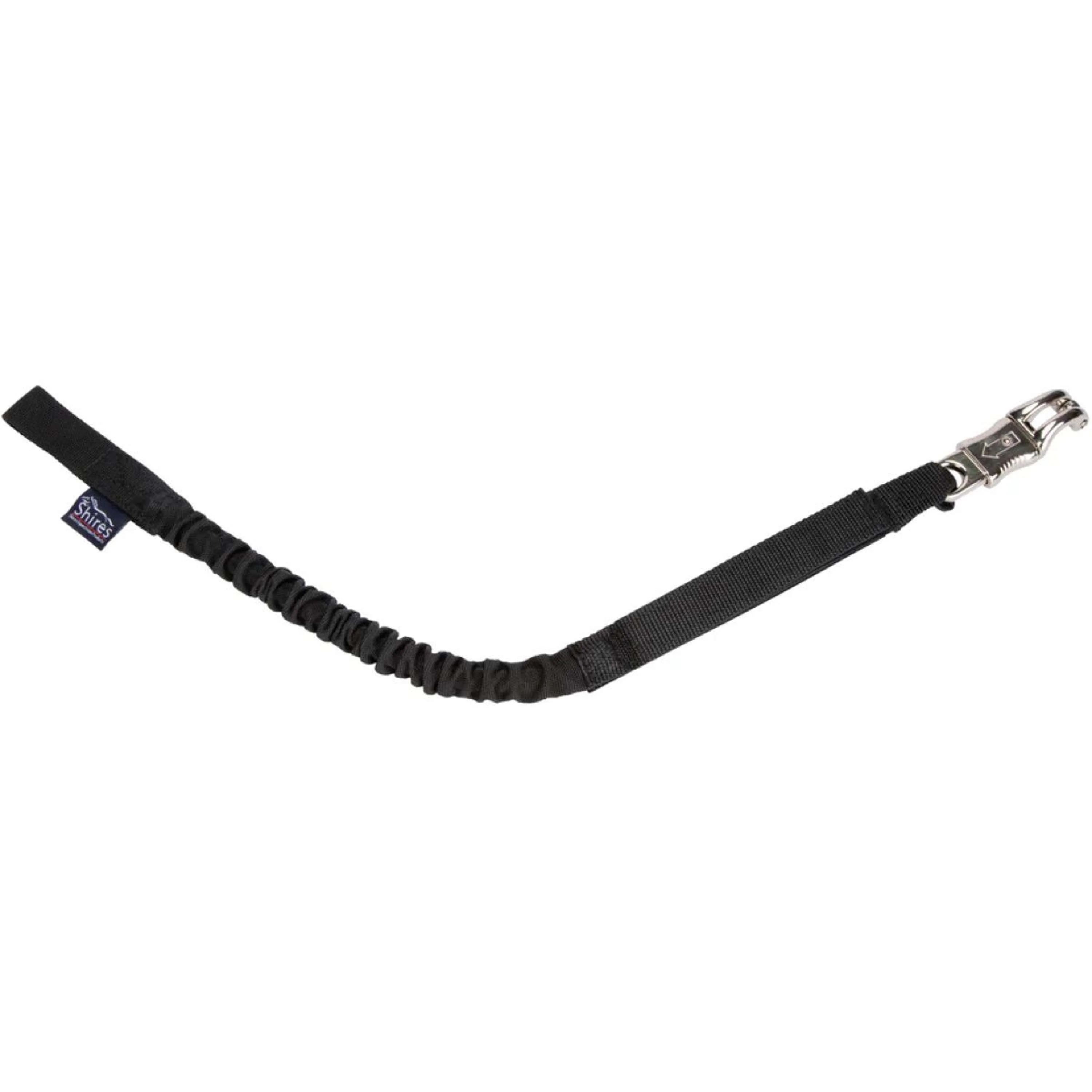 Shires Corda di fissaggio Bungee Breakaway Nero