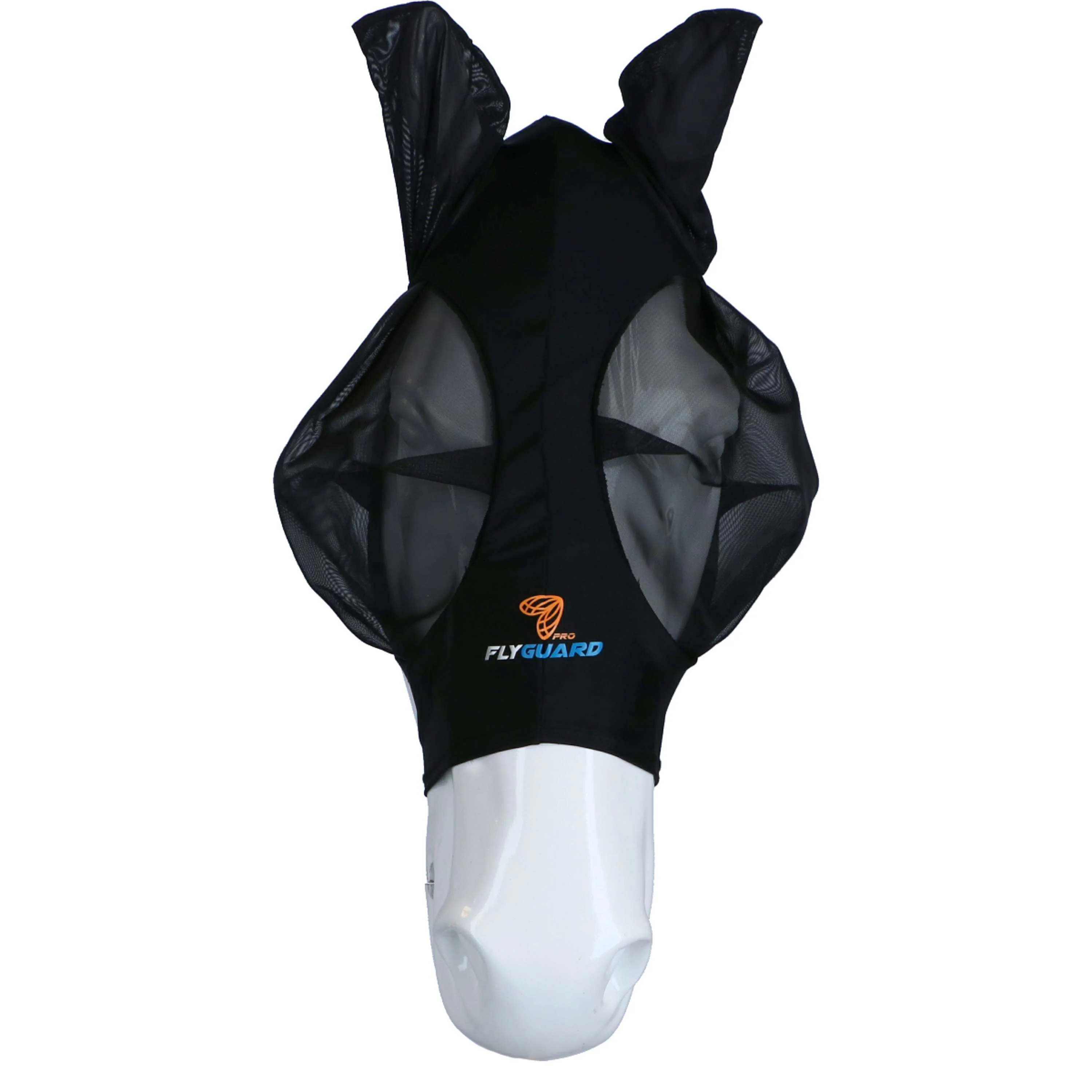 Shires Maschera per Mosche Stretch Nero intenso - Image 2