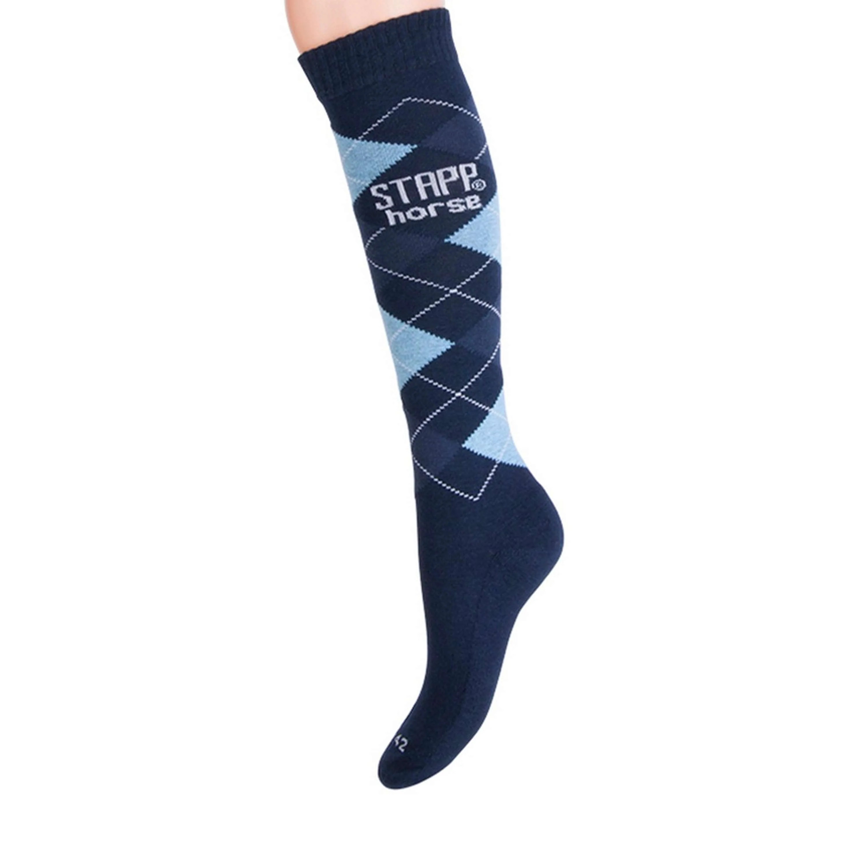 Stapp Horse Calze da Equitazione Ruit Blu marino/Azzurro/Jeans