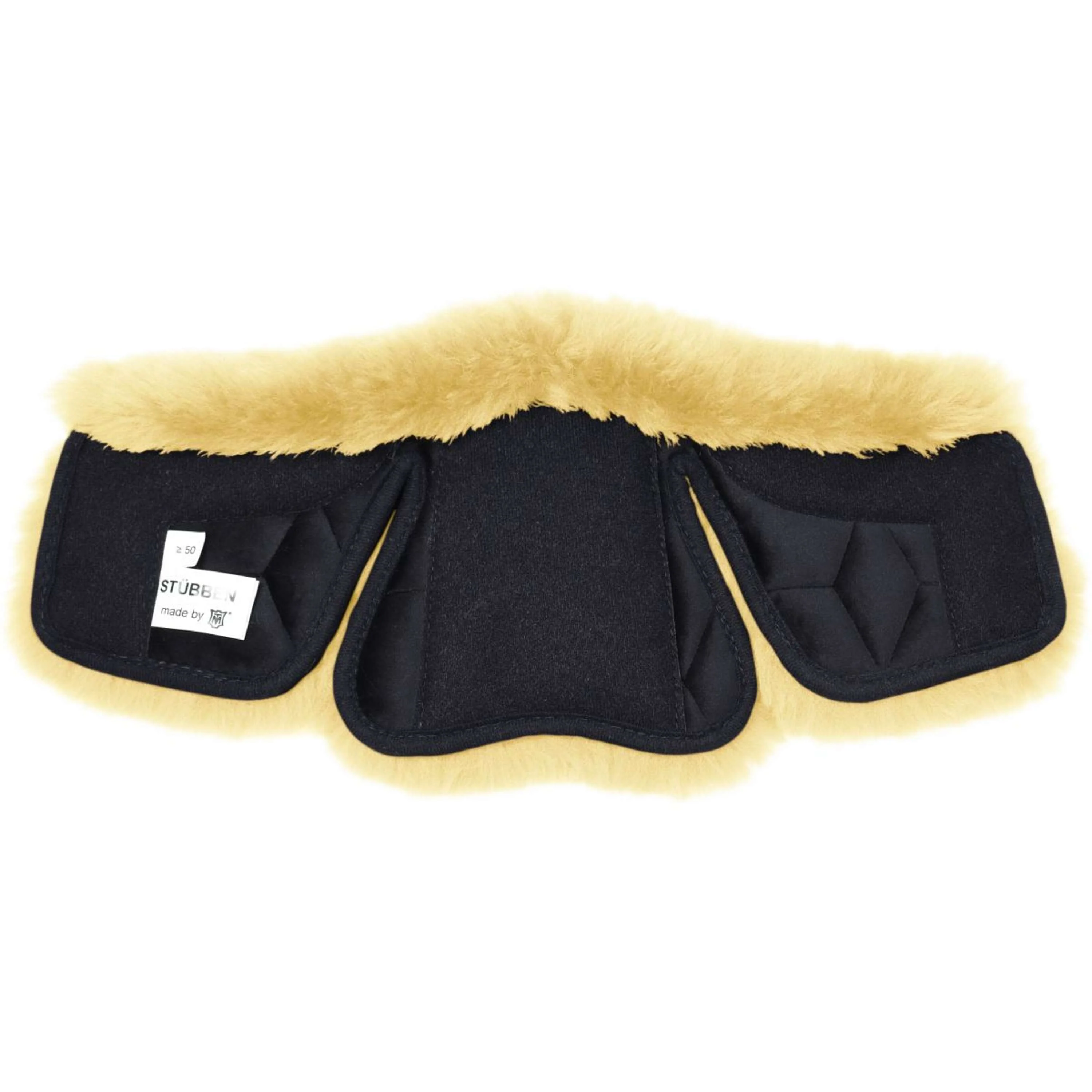 Stübben Copri Cinghia in Pelo Equi-Soft by Mattes Pelle di agnello Naturale - Image 2