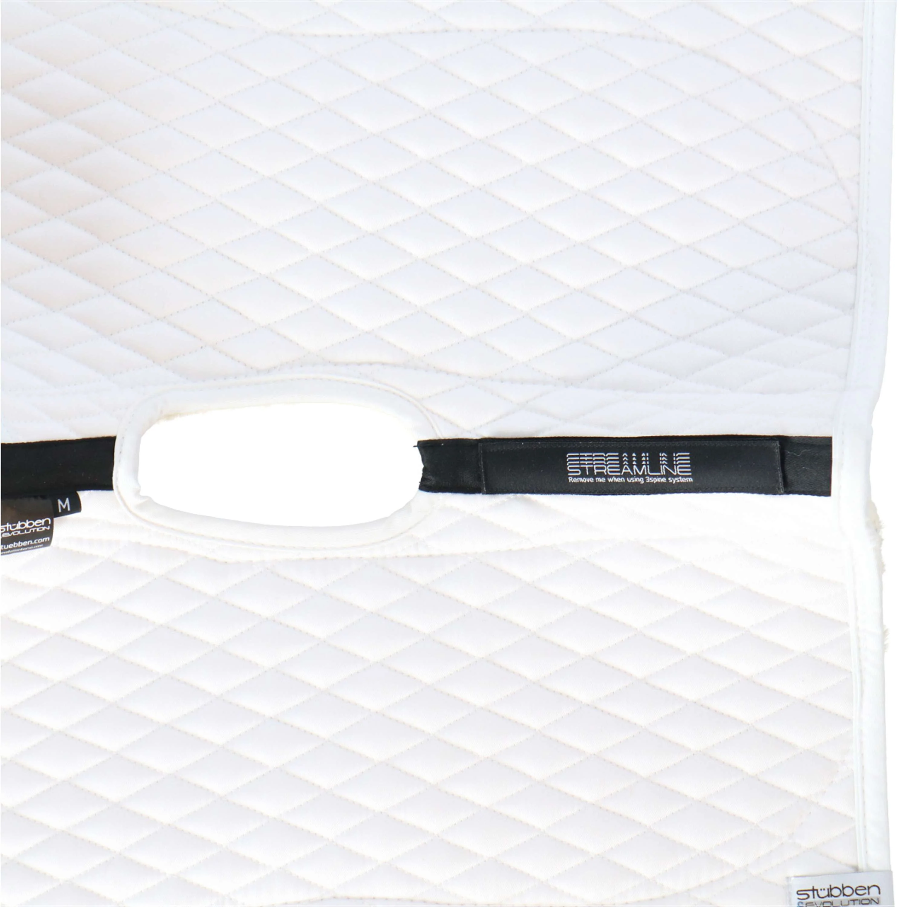 Stübben Sottosella Streamline Pelle di agnello da dressage Bianco - Image 10