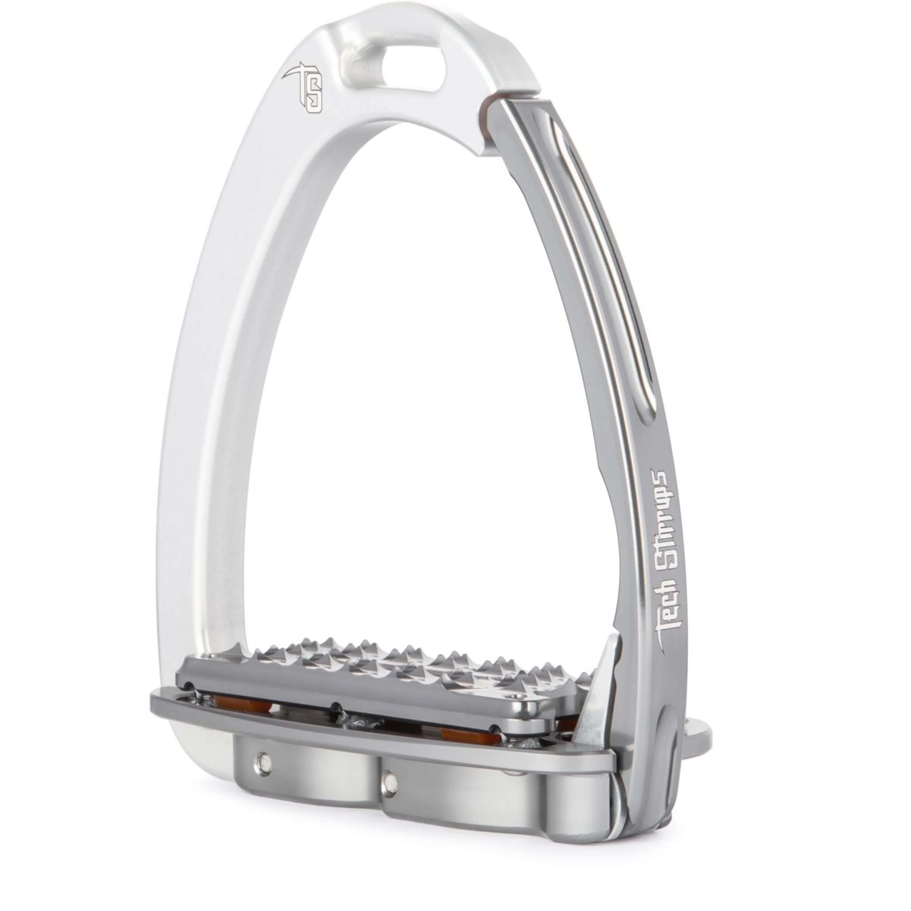 Tech Stirrups Staffe Venice Plus EVO Argento/Titanio