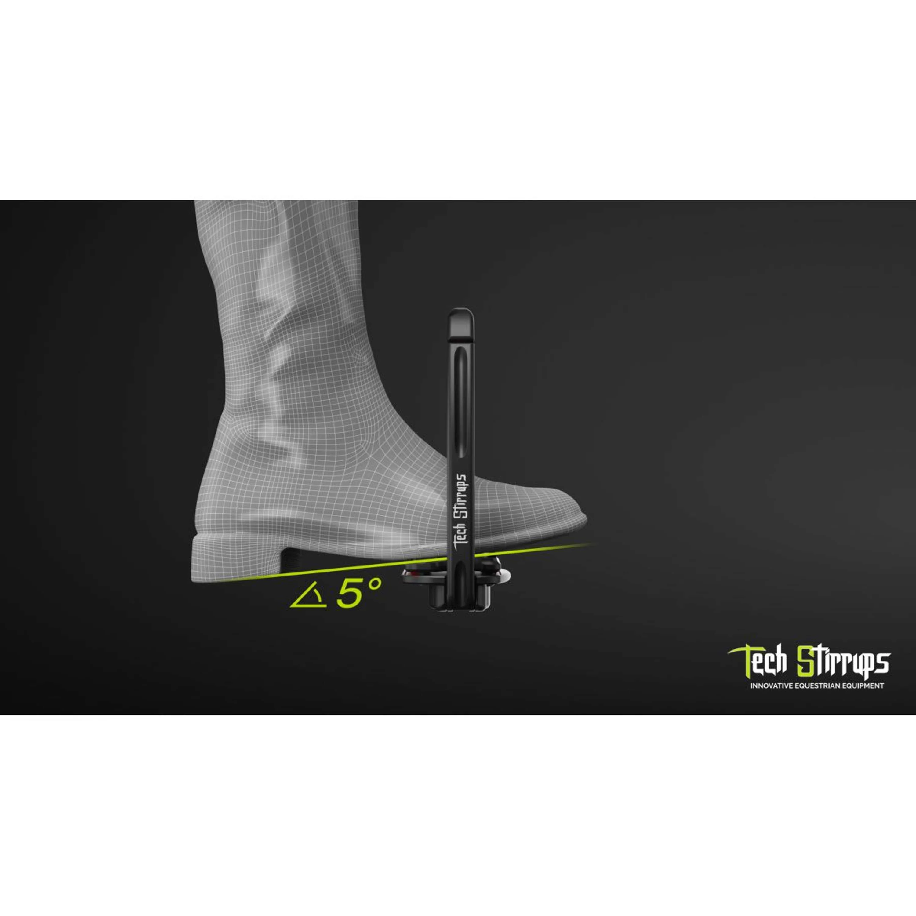 Tech Stirrups Staffe Venice Plus EVO Marrone - Image 7