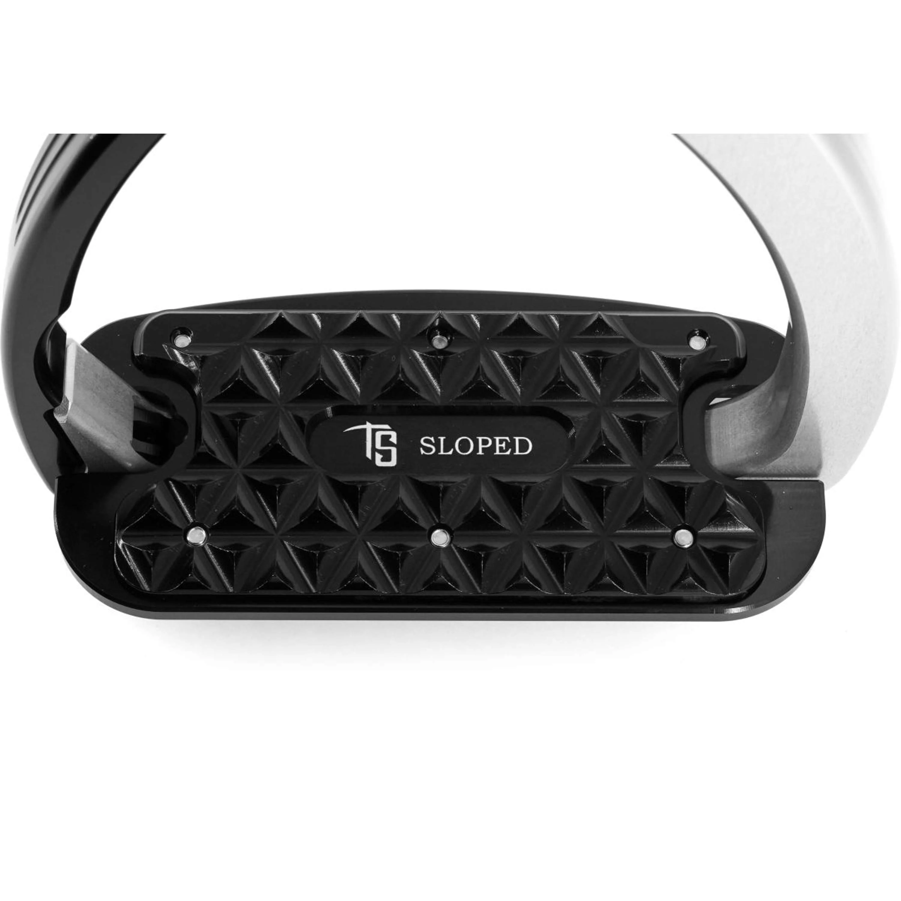 Tech Stirrups Staffe Venice Sloped EVO Nero - Image 3