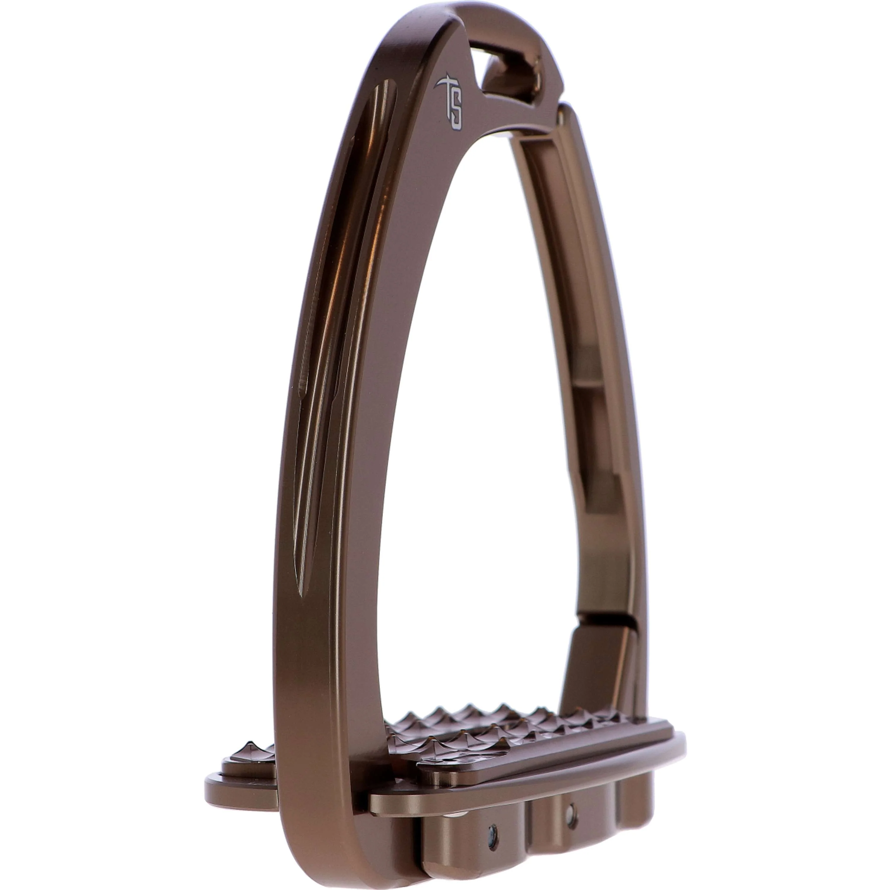 Tech Stirrups Staffe Venice Sloped Evo Swarovski Marrone - Image 6