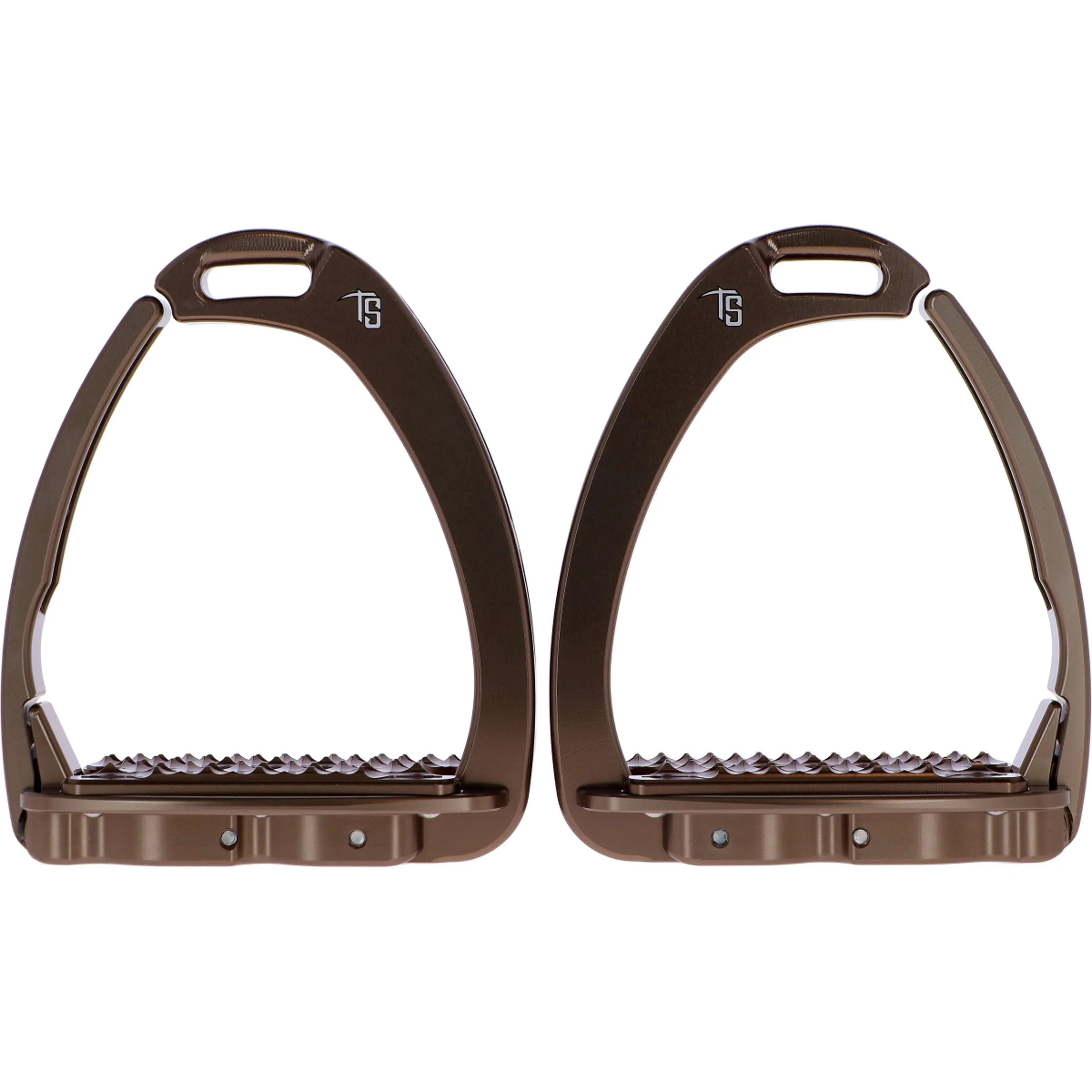 Tech Stirrups Staffe Venice Sloped Evo Swarovski Marrone - Image 9
