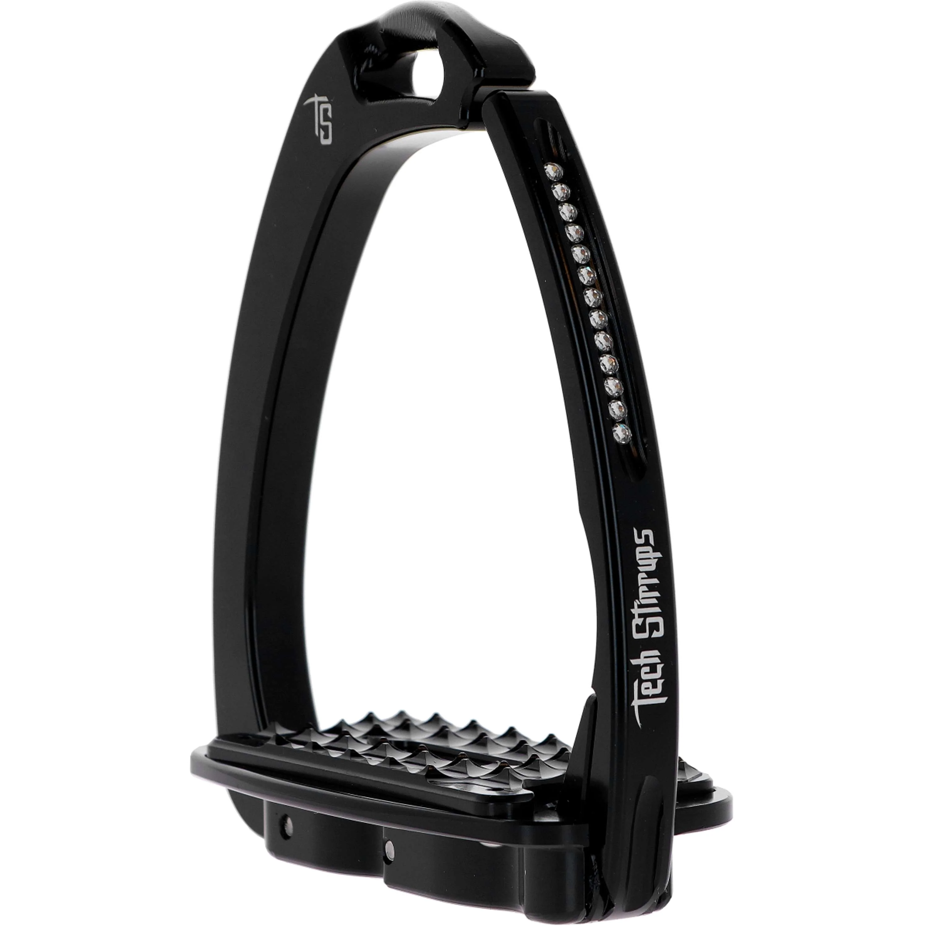 Tech Stirrups Staffe Venice Sloped Evo Swarovski Nero