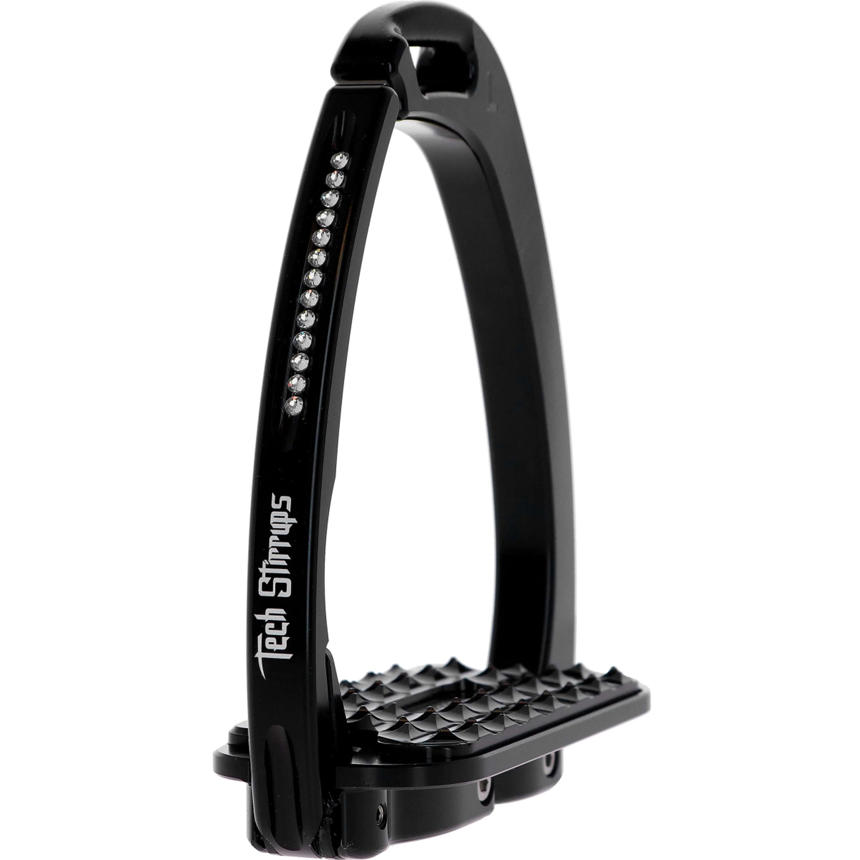 Tech Stirrups Staffe Venice Sloped Evo Swarovski Nero - Image 3